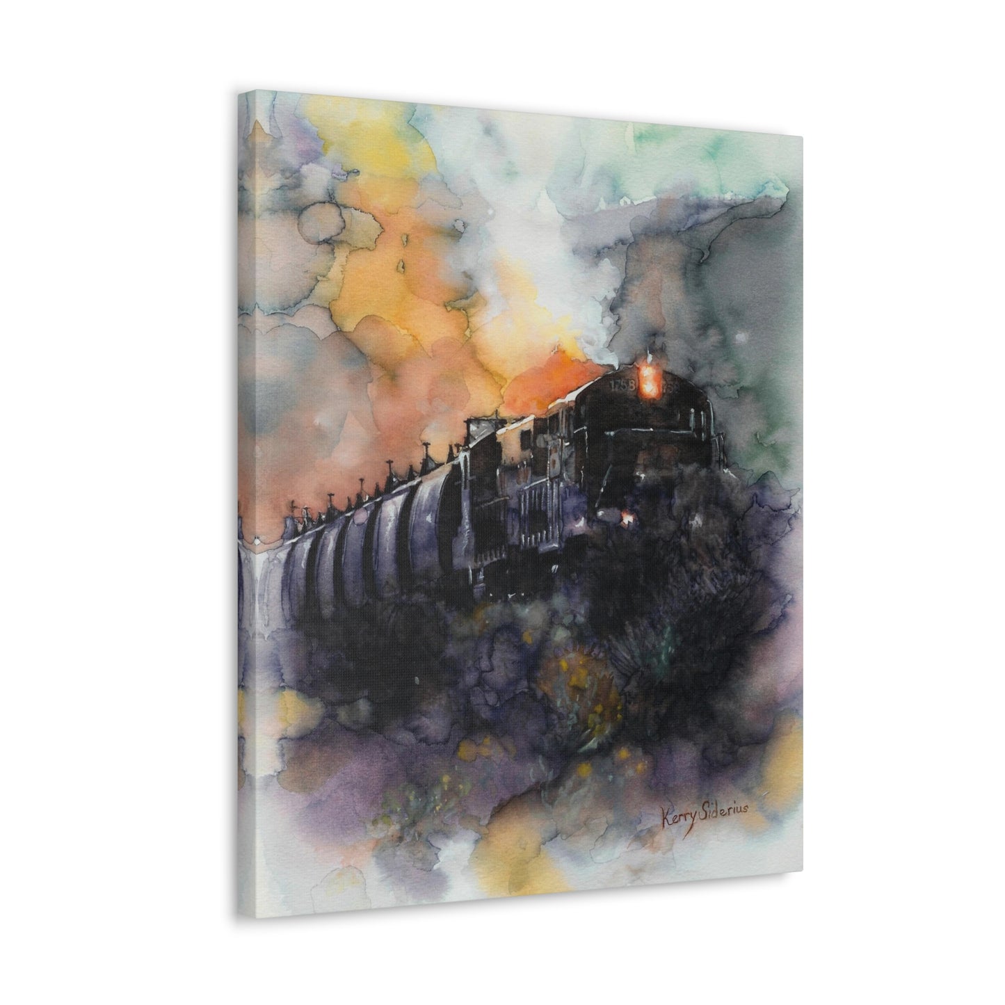 "Wenatchee to Omak and Back" Canvas Gallery Wrap