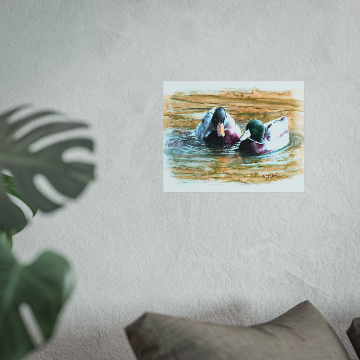 "Lake Chelan Duck Buddies" Giclee Archival Print