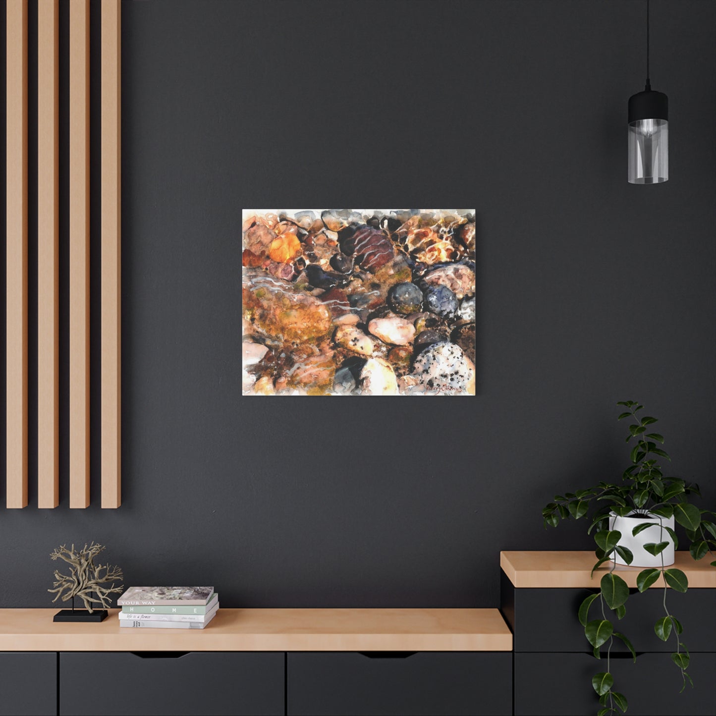 Copy of Poppy Field Matte Canvas Wall Art – Stretched 1.25"