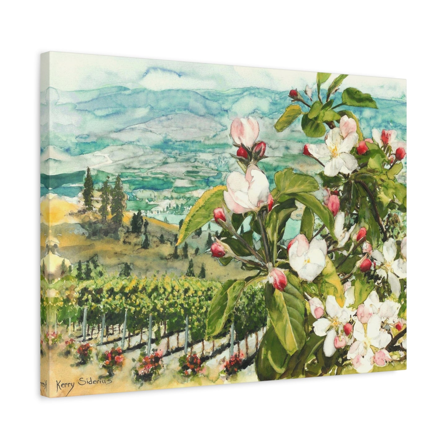 "Apples to Grapes, Malaga" Matte Canvas, Stretched, 1.25"