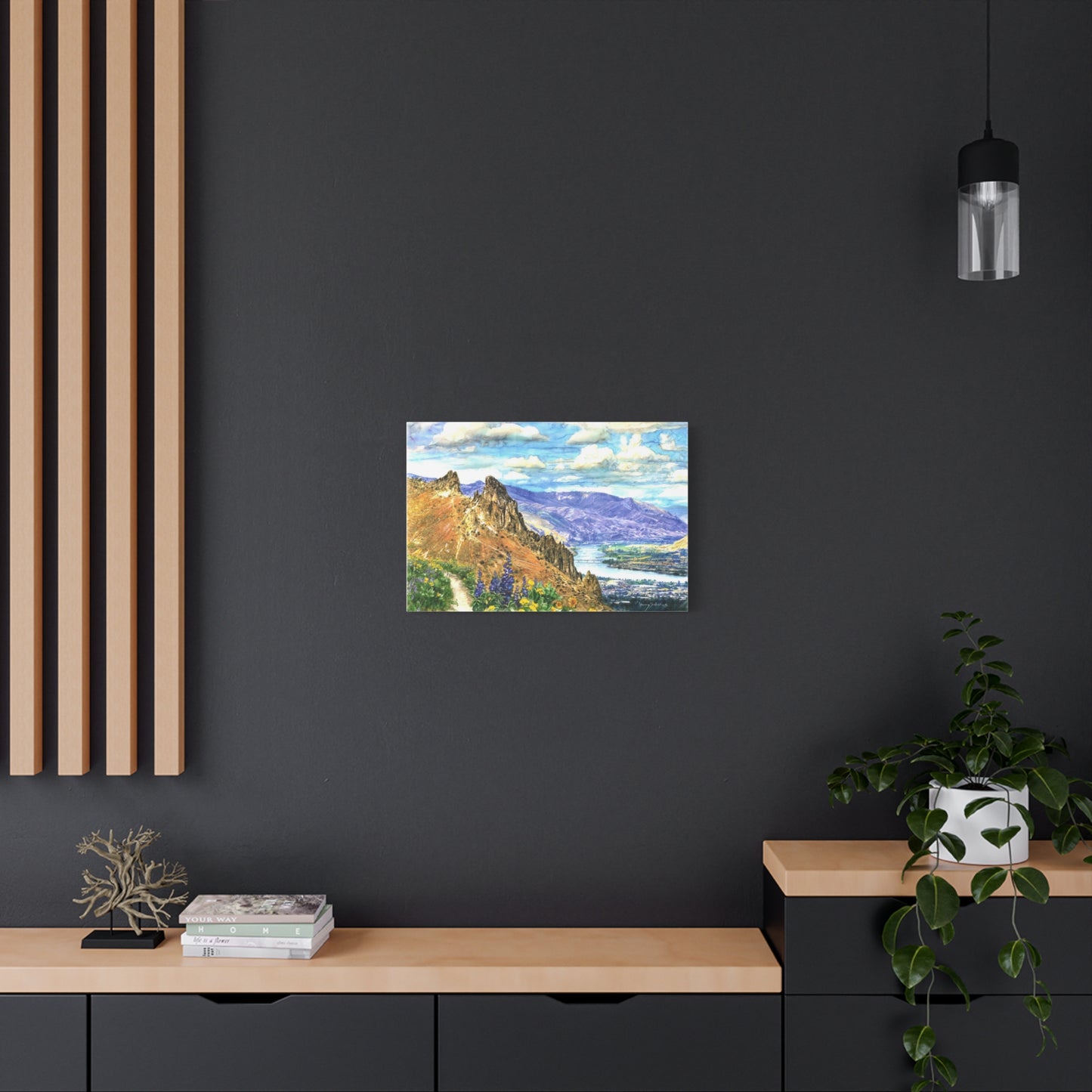 "Saddle Rock View to Rocky Reach" Gallery Wrapped Canvas - Kerry Siderius Art