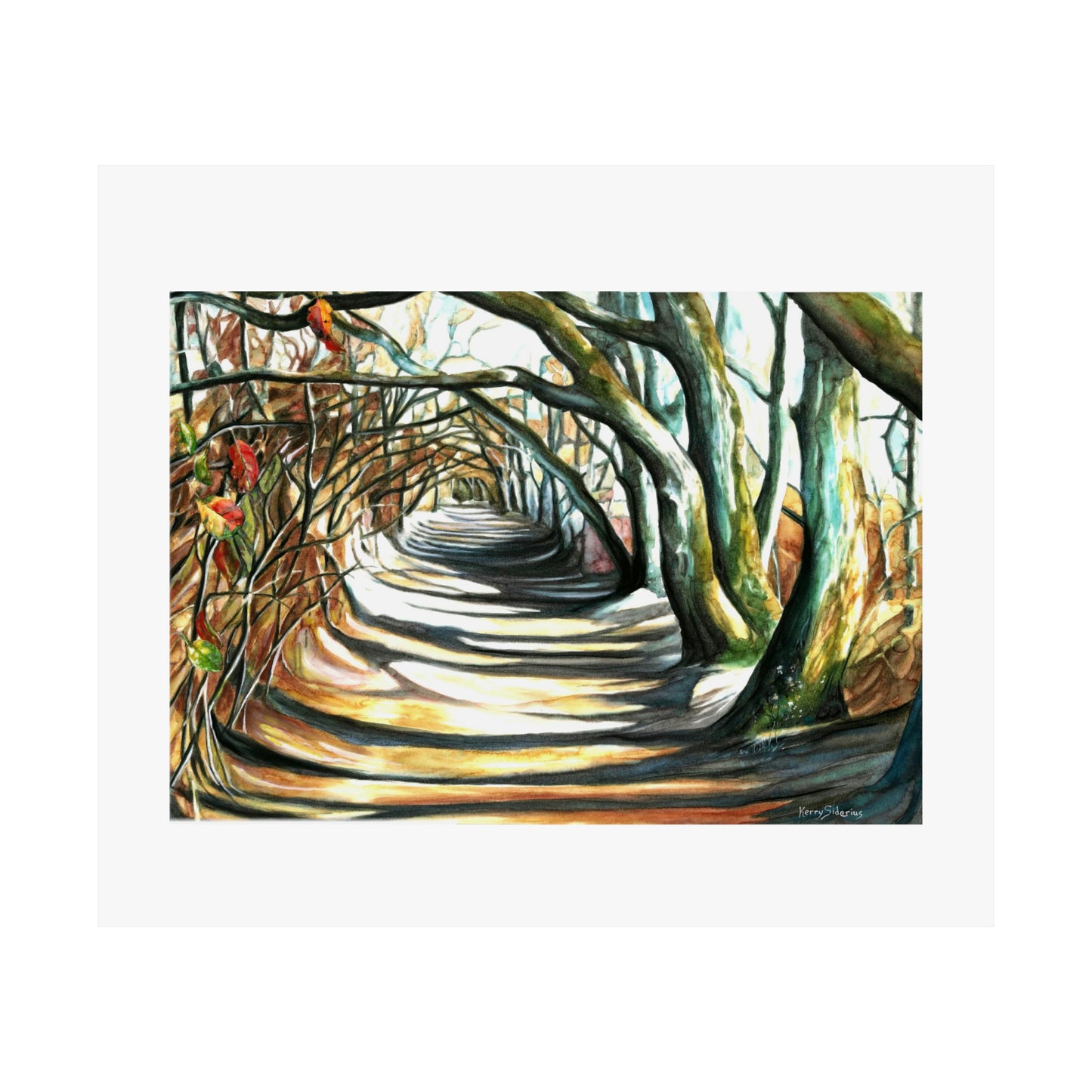 "Fall Tunnel" Archival Poster Print