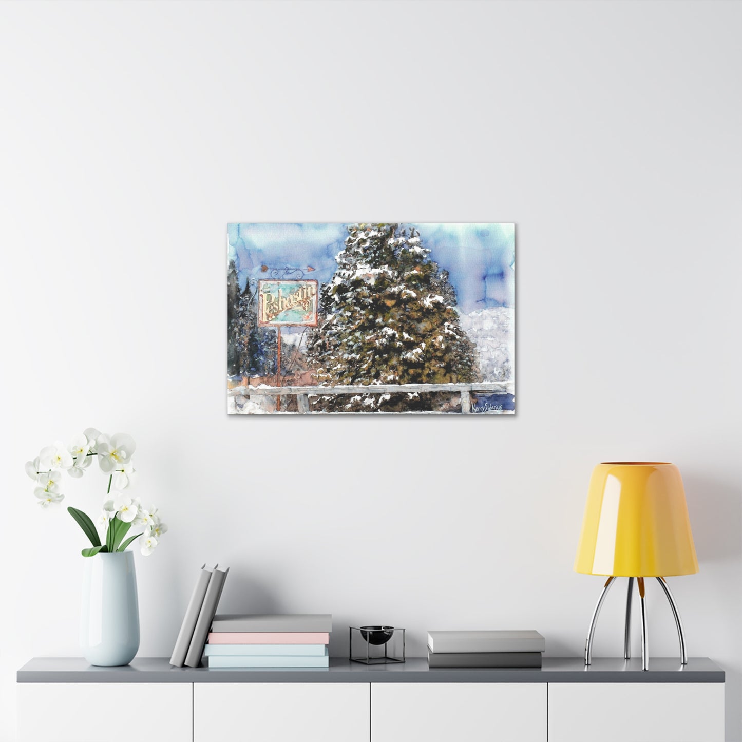 "Peshastin Winter" Canvas Gallery Wrap