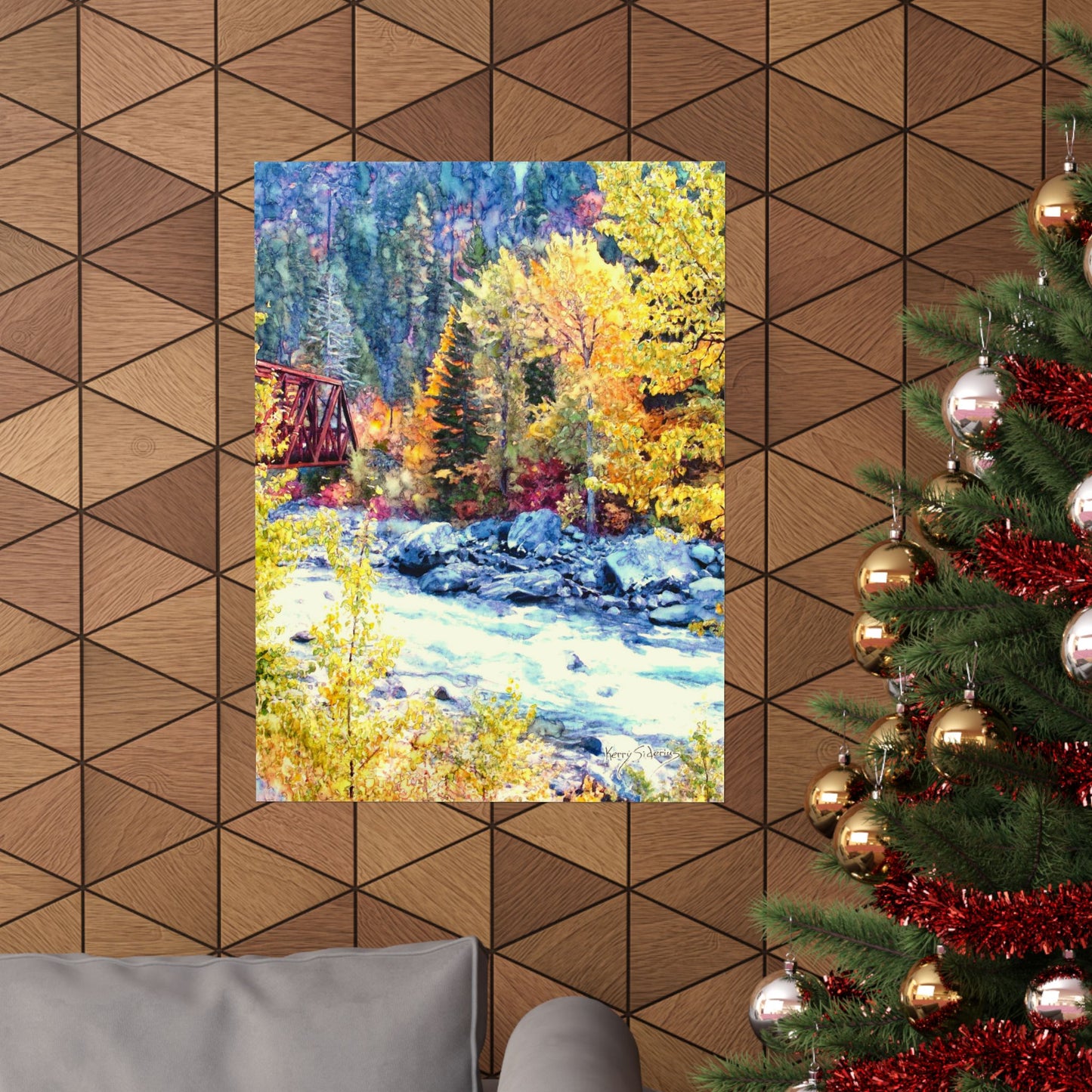 "The Bridge Over Tumwater Canyon" Matte Print