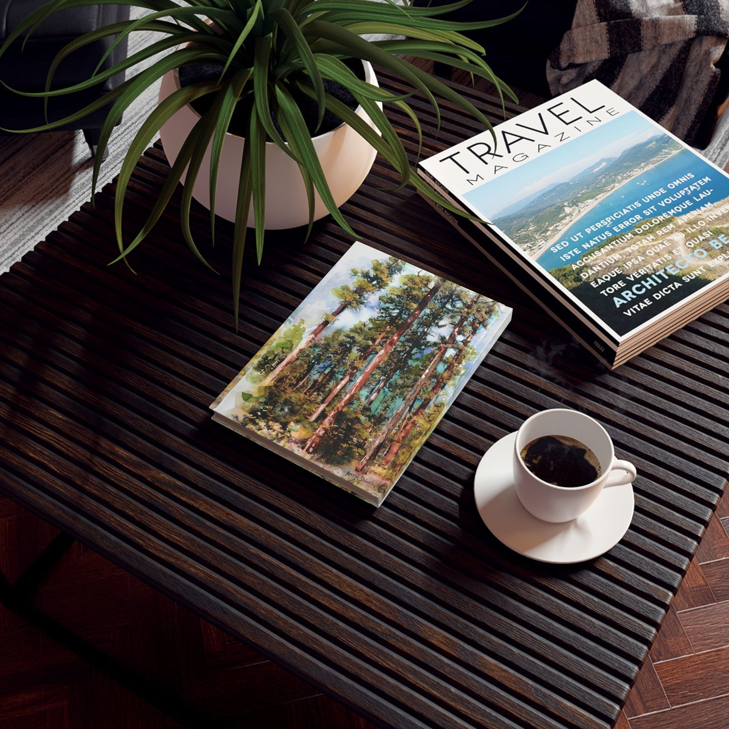 Leavenworth Trees Hard Backed Journal