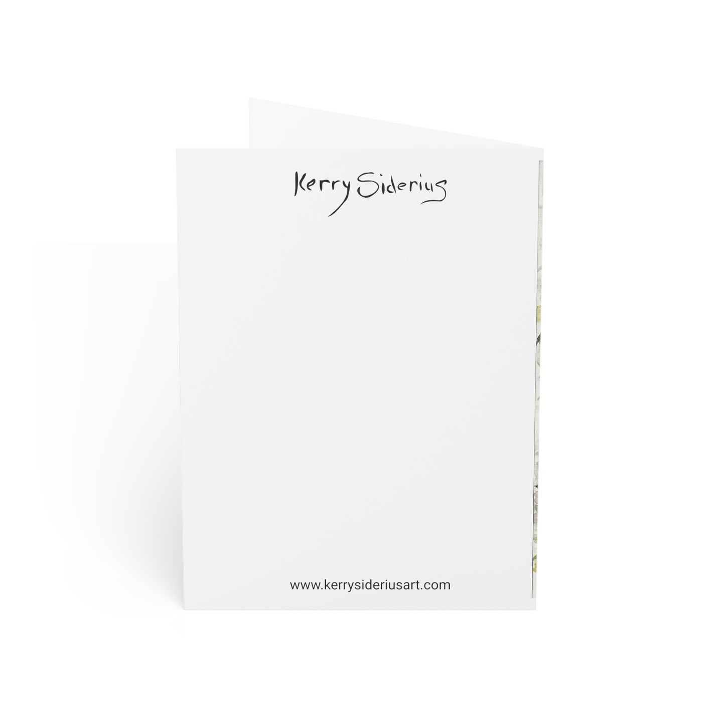 "New Growth in Last Year's Burn" Greeting Cards - Kerry Siderius Art