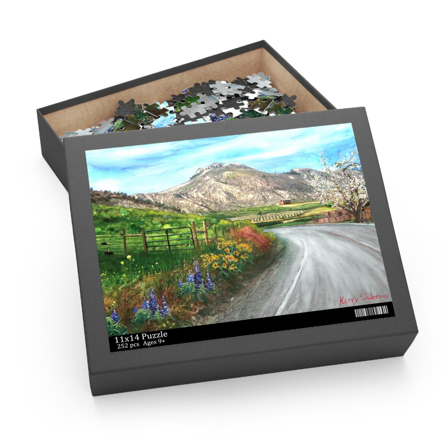 "The Road Home" Puzzle (252 Piece) - Kerry Siderius Art