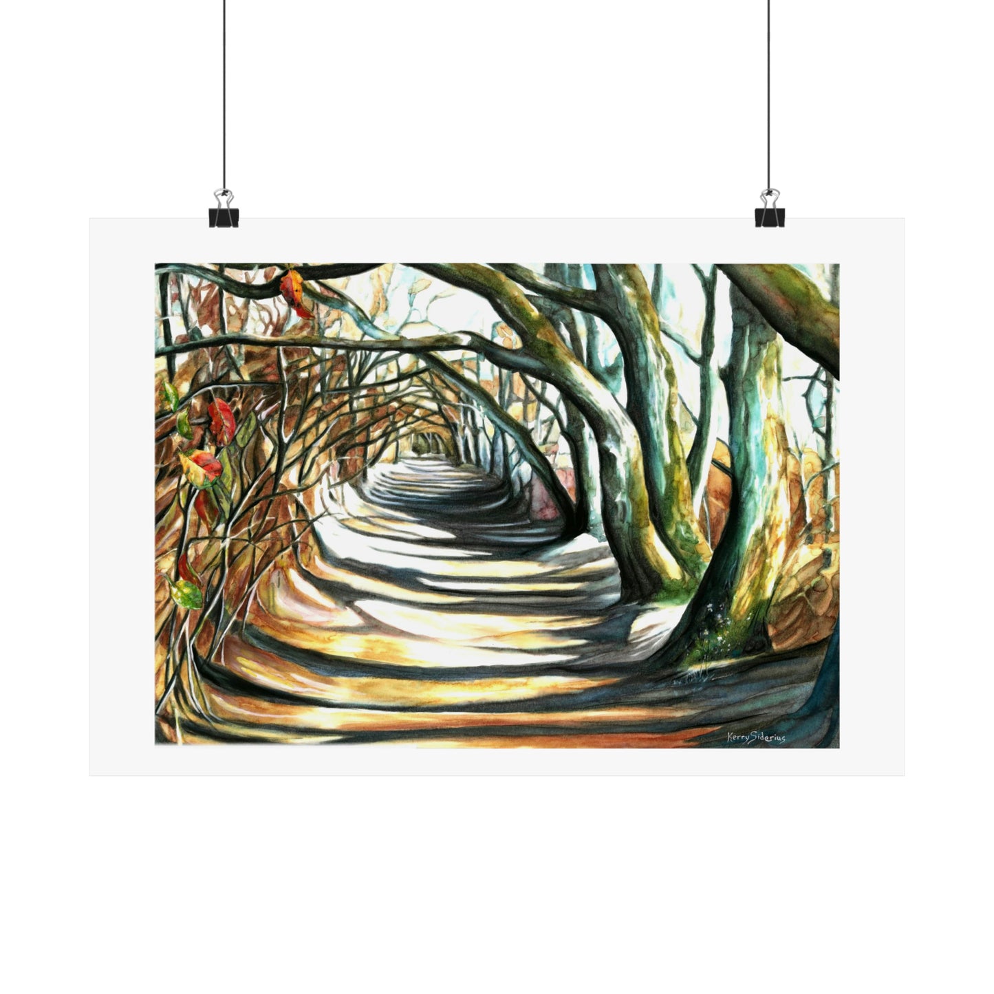 "Fall Tunnel" Archival Poster Print