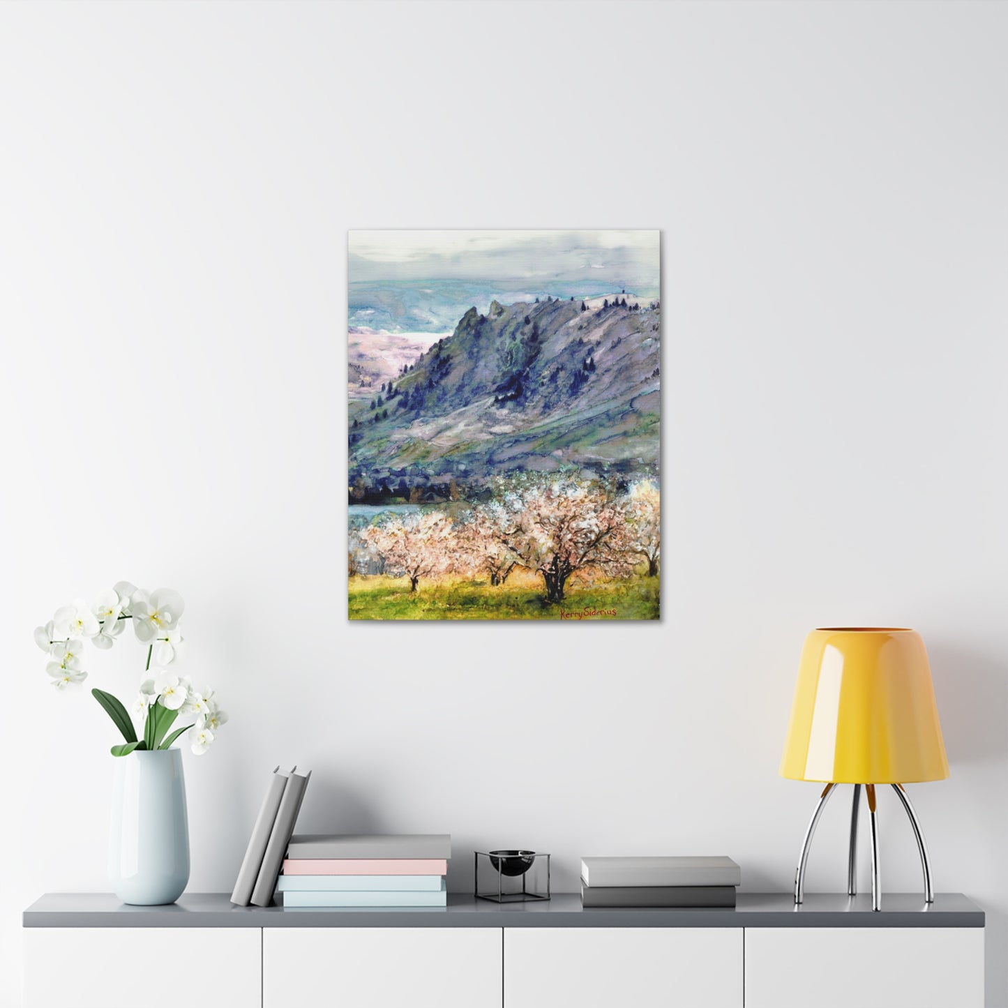"Apple Blossom, Saddle Rock" Gallery Wrapped Canvas