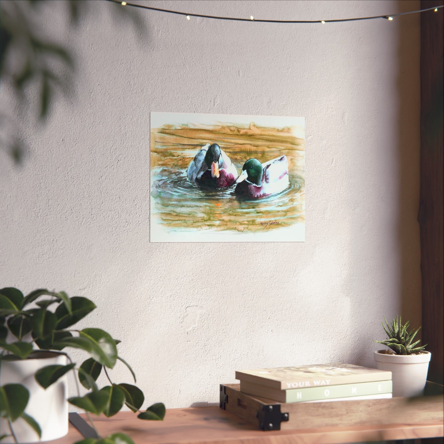 "Lake Chelan Duck Buddies" Giclee Archival Print