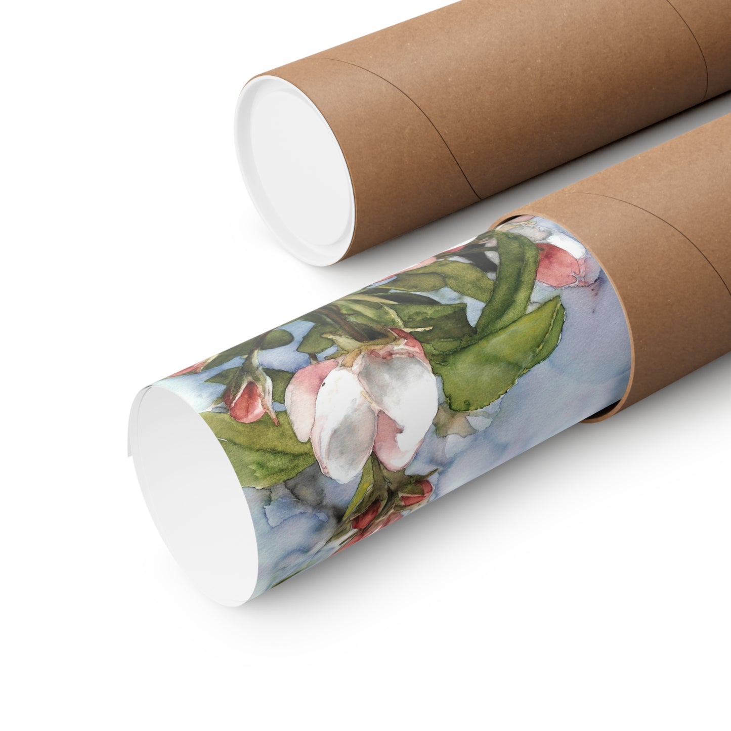 "Chelan Apple Blossoms" Matte Archival Poster Print - Kerry Siderius Art