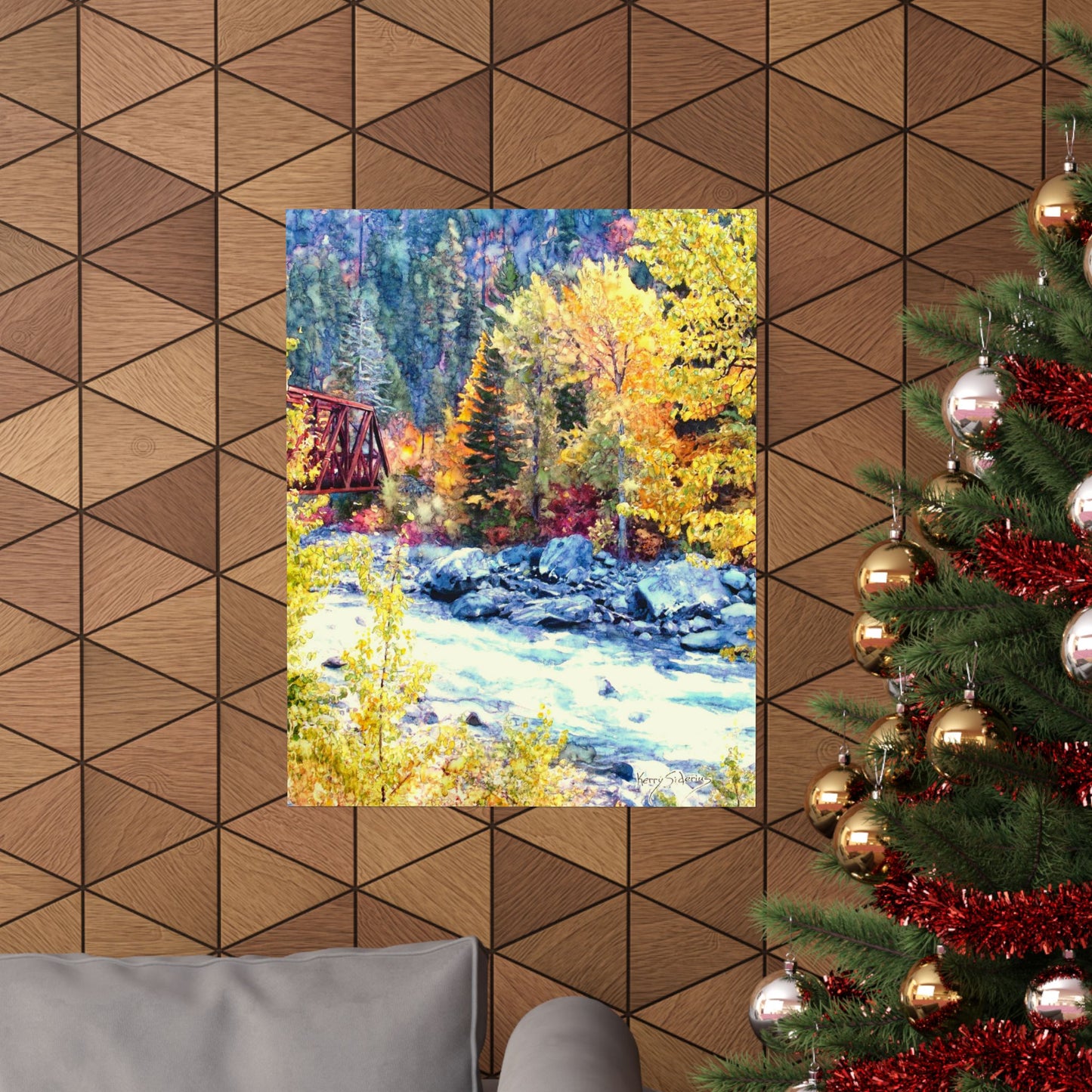 "The Bridge Over Tumwater Canyon" Matte Print