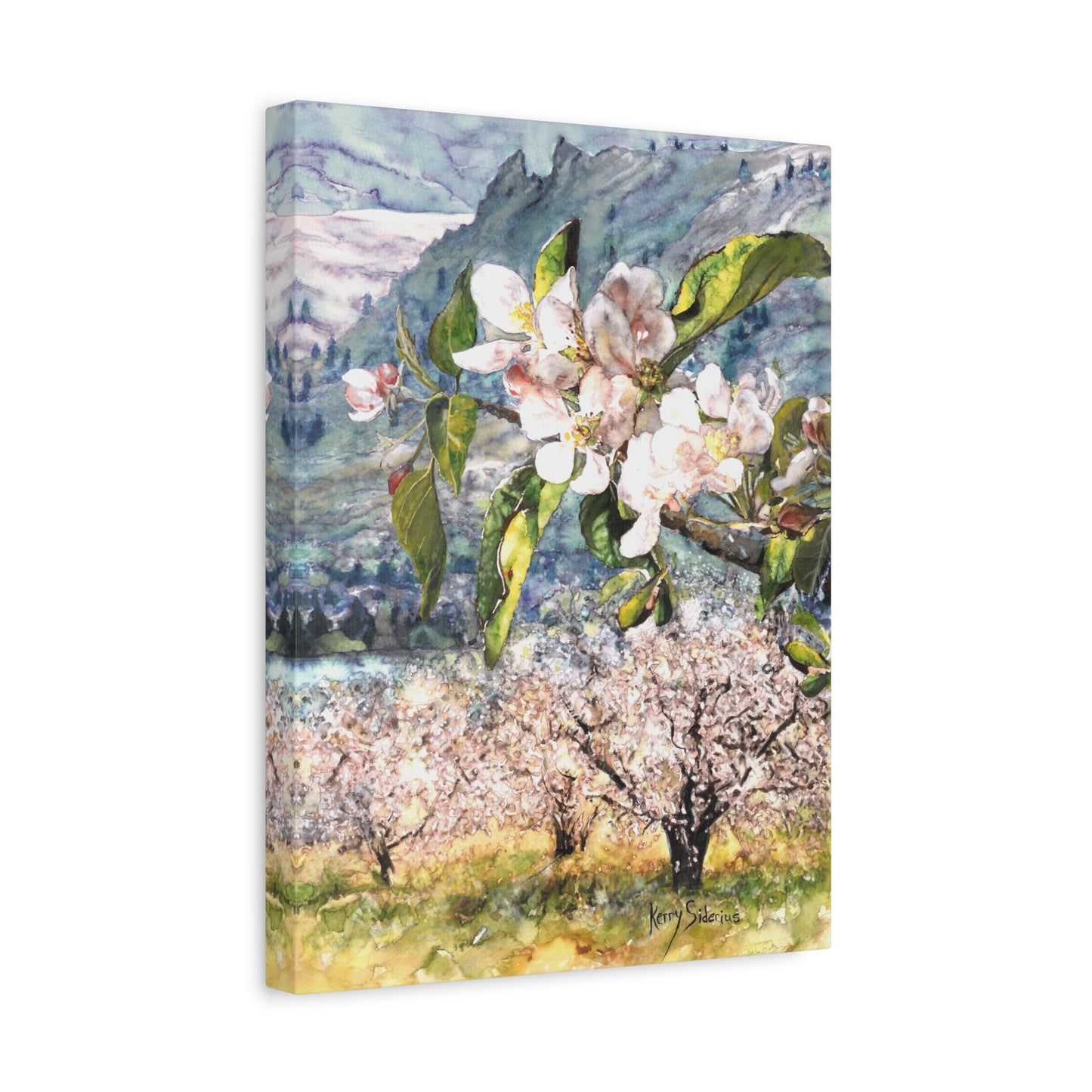 Blossom Art Canvas Print, Floral Wall Decor, Nature Photography, Gift for Garden Lovers, Elegant Home Decor