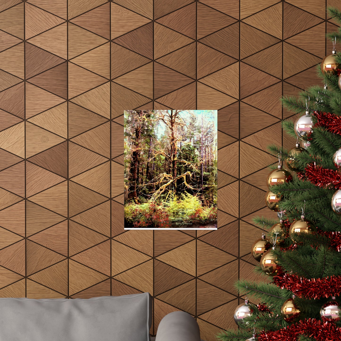 "Mossy Tree on Snoqualmie Pass" Archival Poster Print