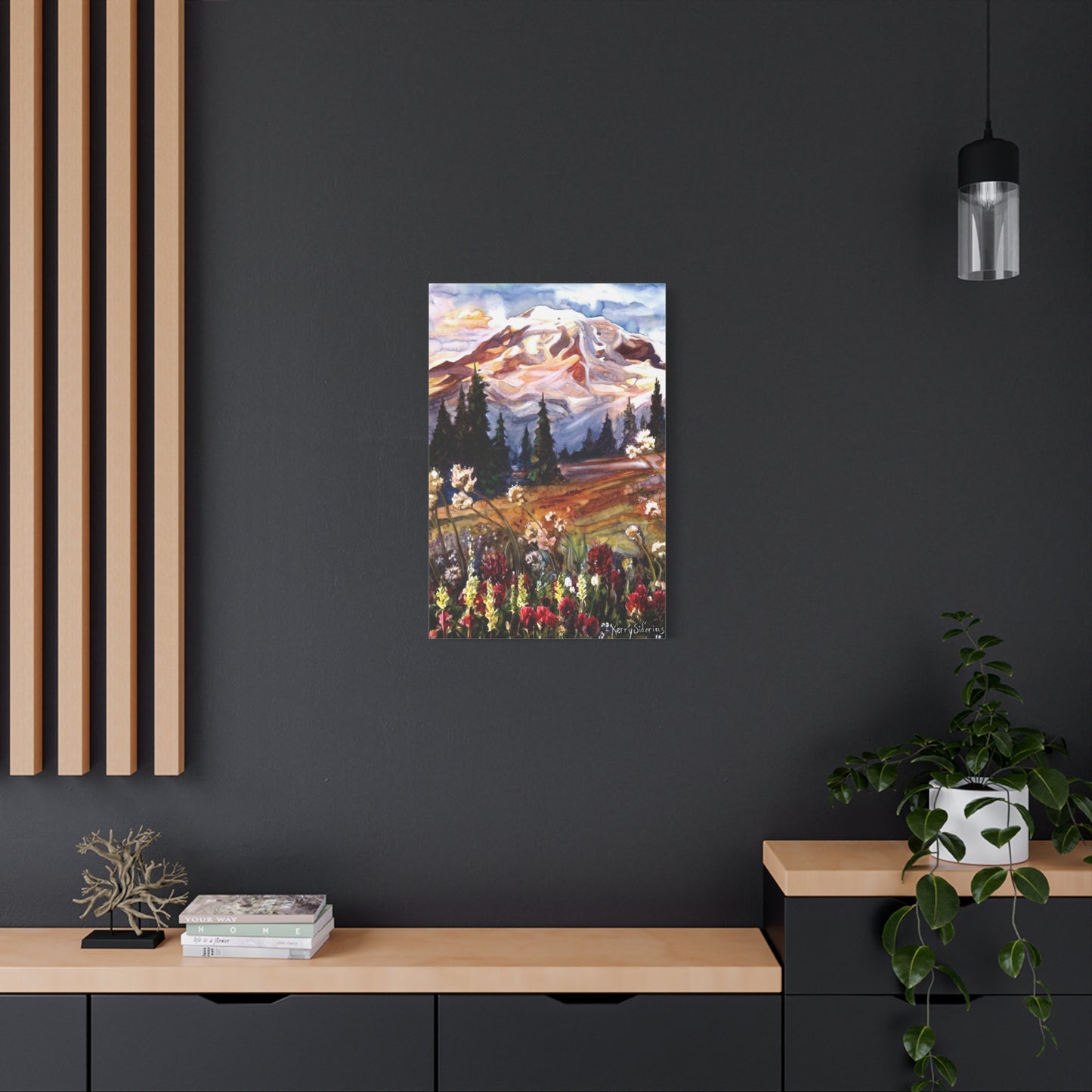 "Rainier" Gallery Wrapped Canvas (20x30) - Kerry Siderius Art