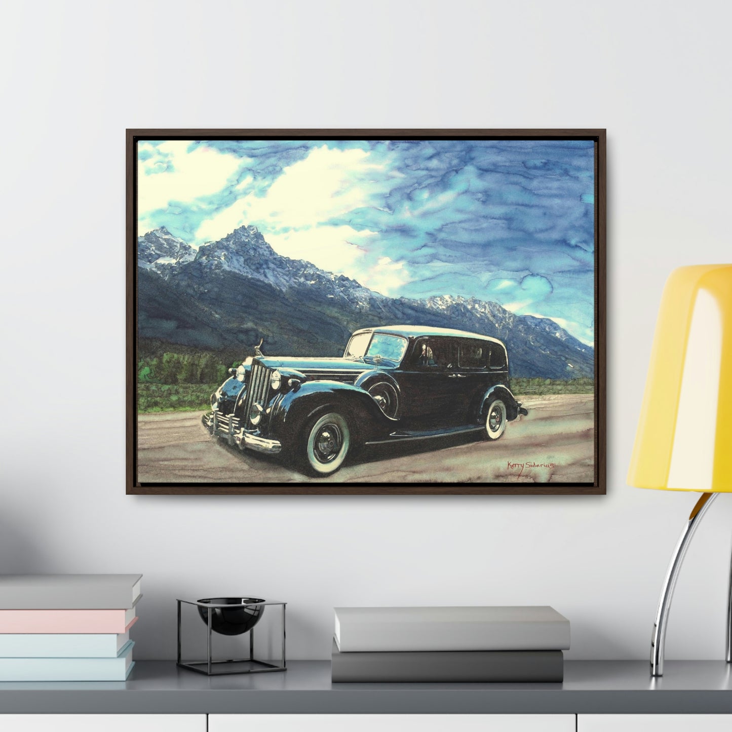 "Road Trip" Wood-Framed Canvas - Kerry Siderius Art