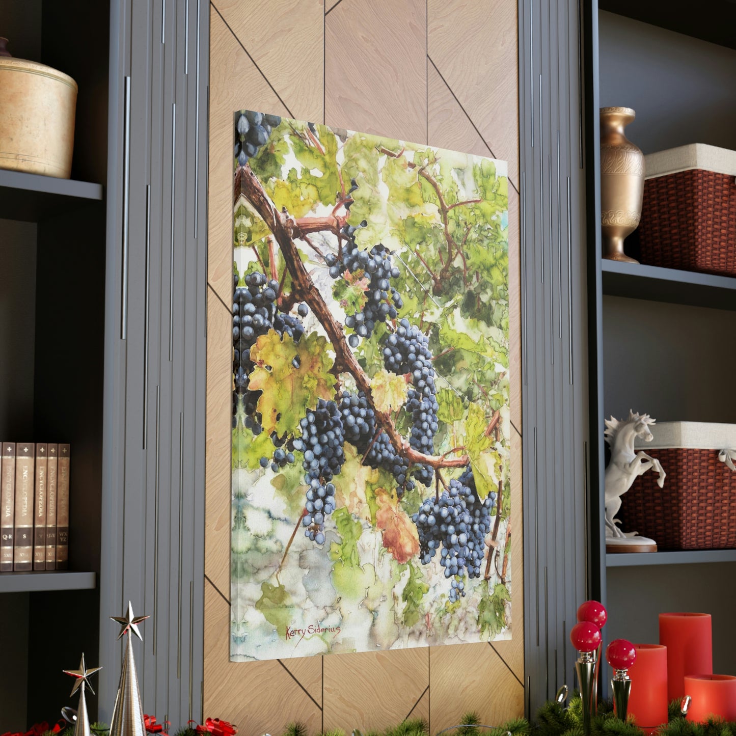 "Walking Through The Vines" Gallery Wrapped Canvas - Kerry Siderius Art
