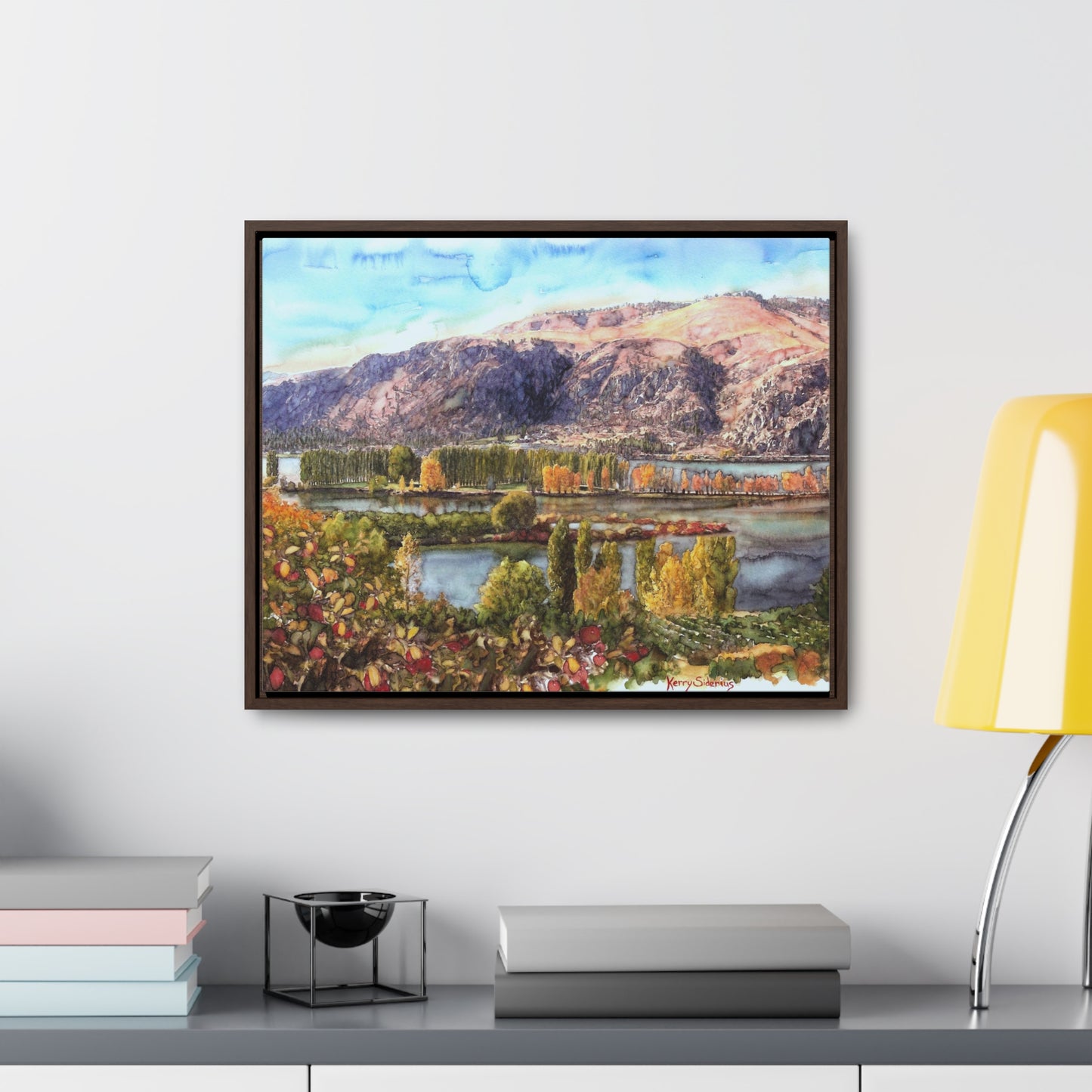 "Daroga Park" Gallery Wrapped Wood-Framed Canvas - Kerry Siderius Art