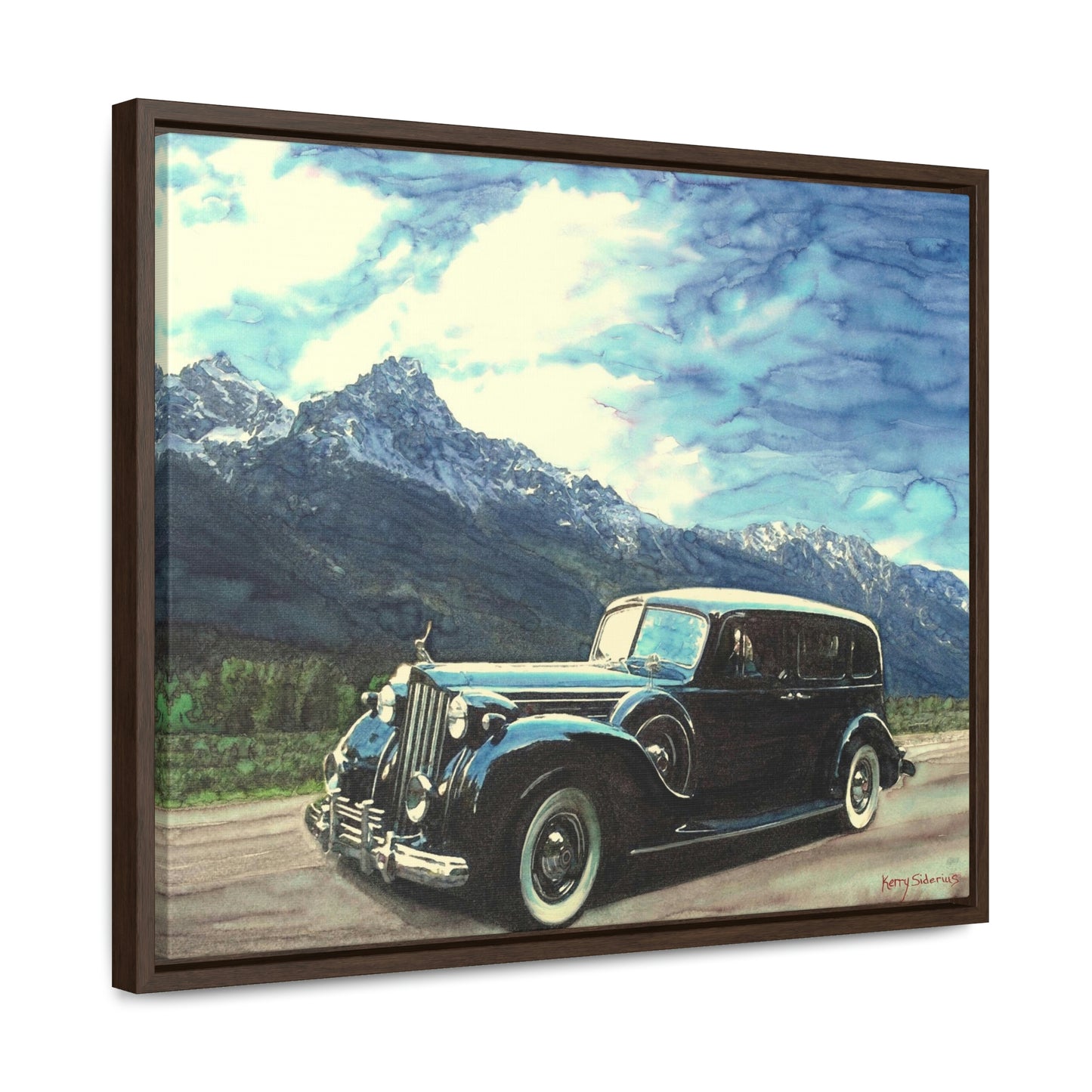 "Road Trip" Wood-Framed Canvas - Kerry Siderius Art