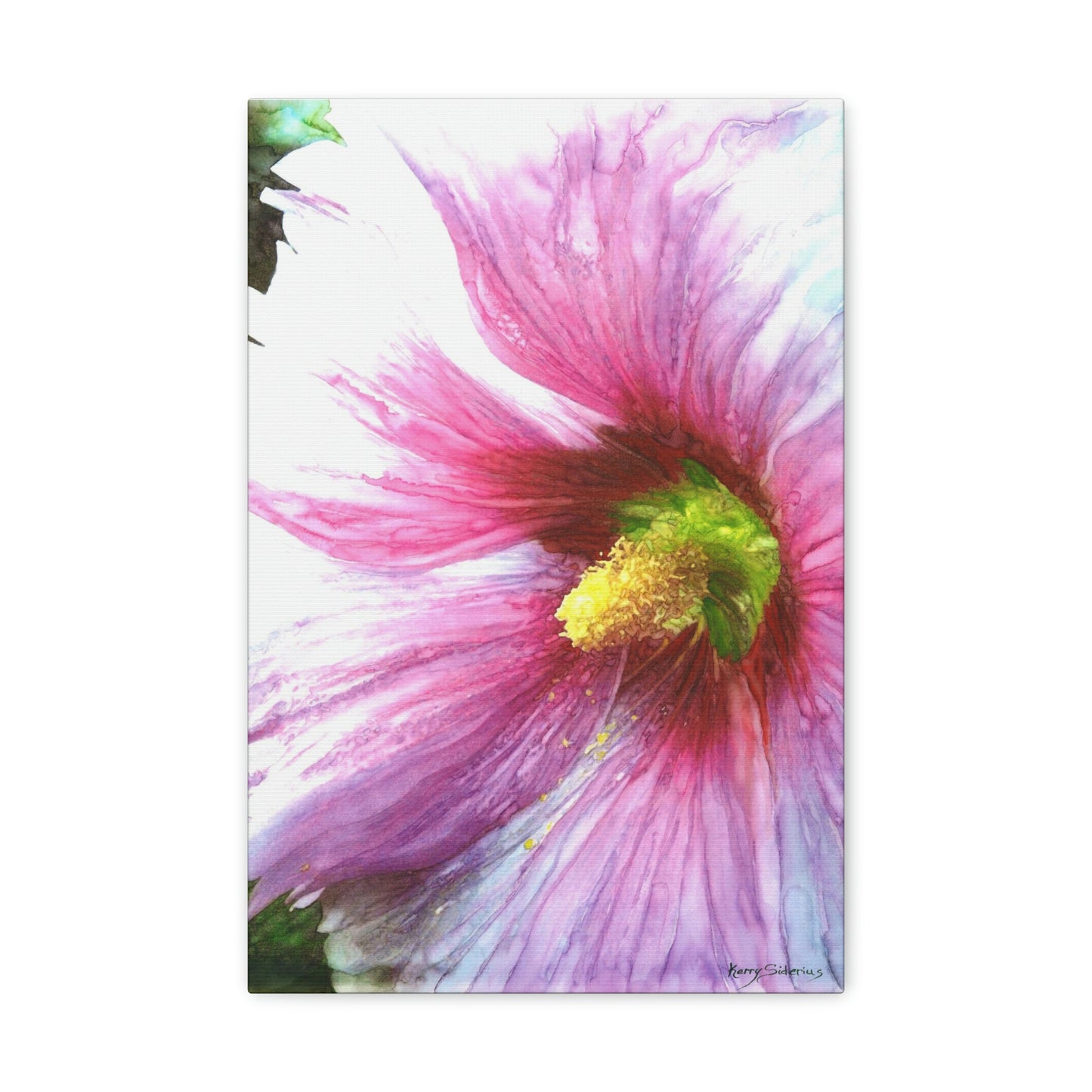 "Pollen on a Hollyhock" Gallery Wrapped Canvas - Kerry Siderius Art