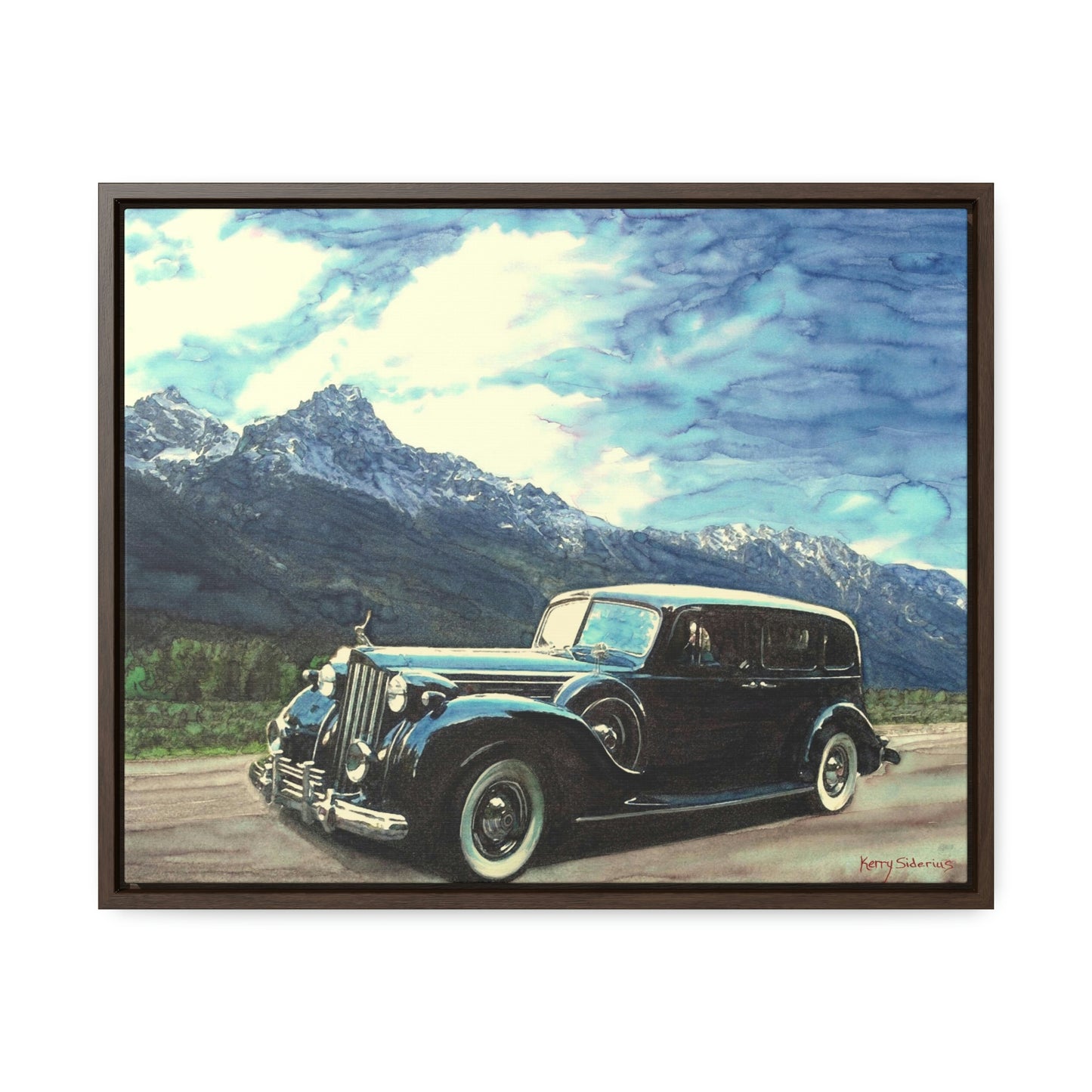 "Road Trip" Wood-Framed Canvas - Kerry Siderius Art