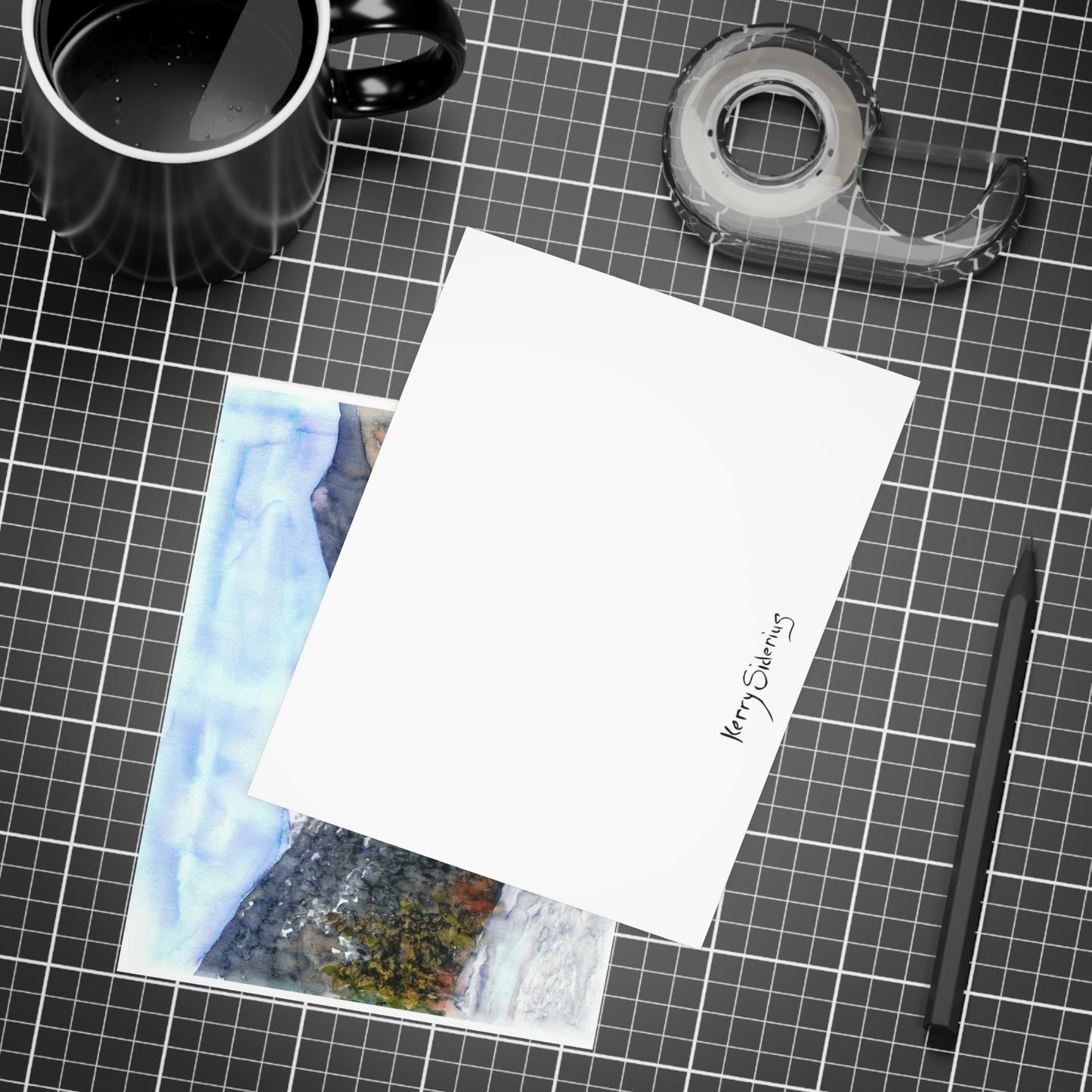 "Spring Hike with First Peek of Lake" Postcard Set - Kerry Siderius Art