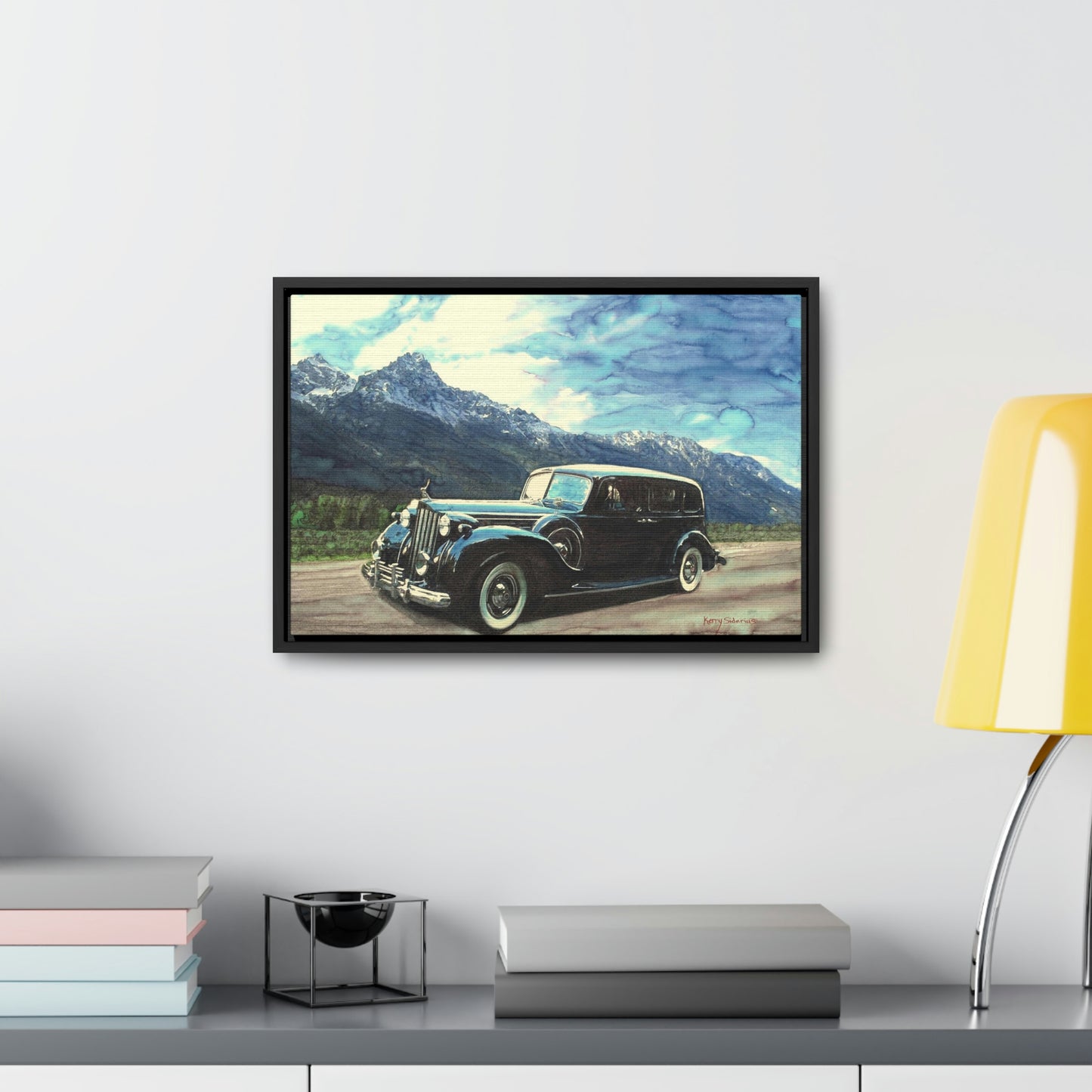 "Road Trip" Wood-Framed Canvas - Kerry Siderius Art