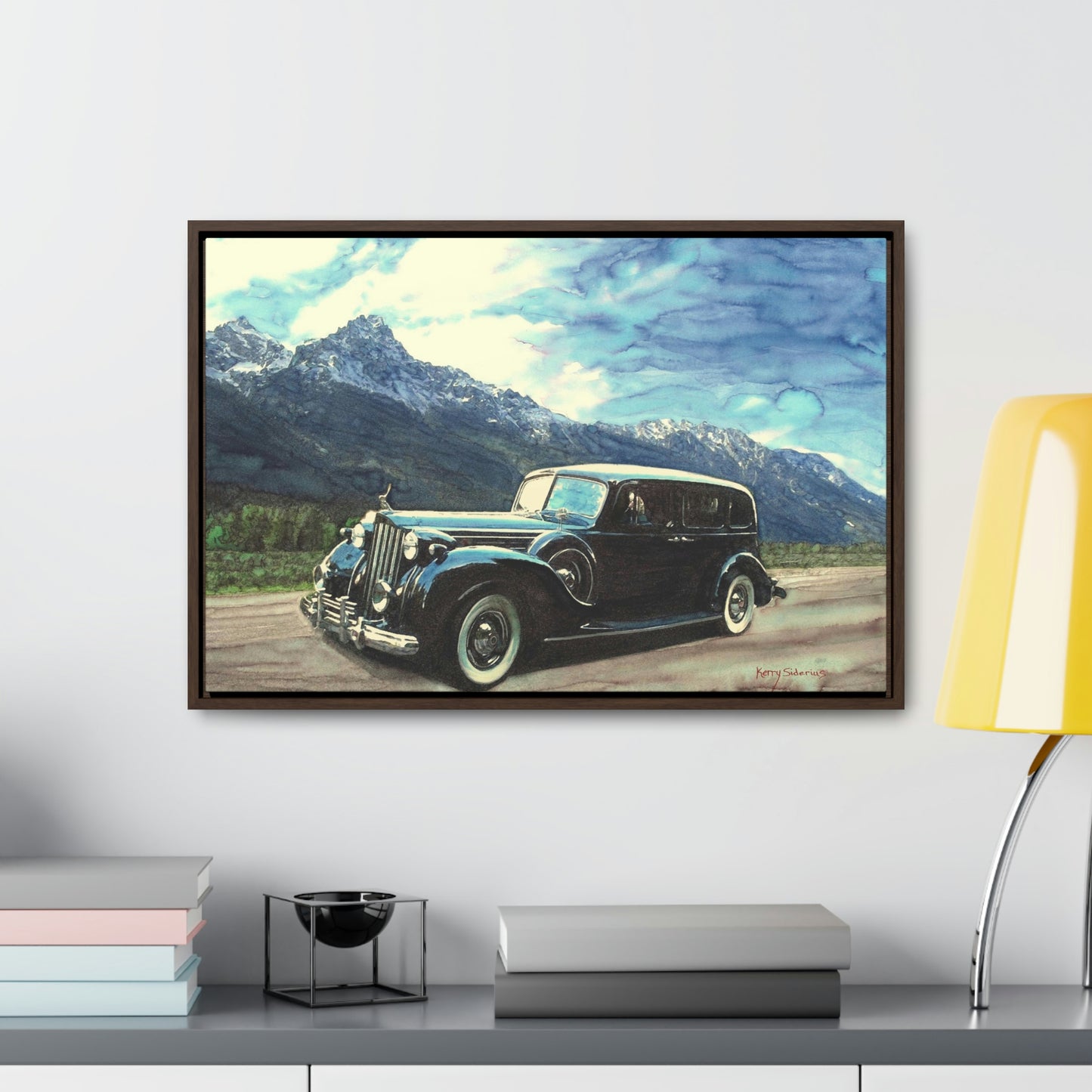 "Road Trip" Wood-Framed Canvas - Kerry Siderius Art