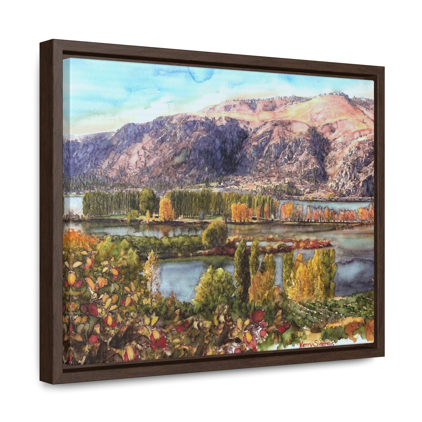 "Daroga Park" Gallery Wrapped Wood-Framed Canvas - Kerry Siderius Art