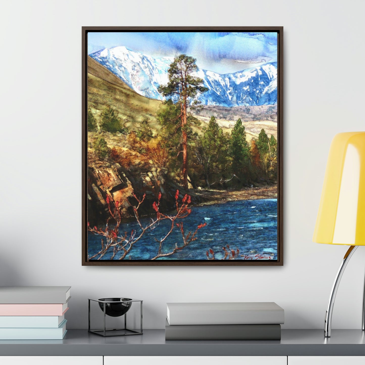"If I Were A Tree" Gallery Wrapped Wood-Framed Canvas - Kerry Siderius Art