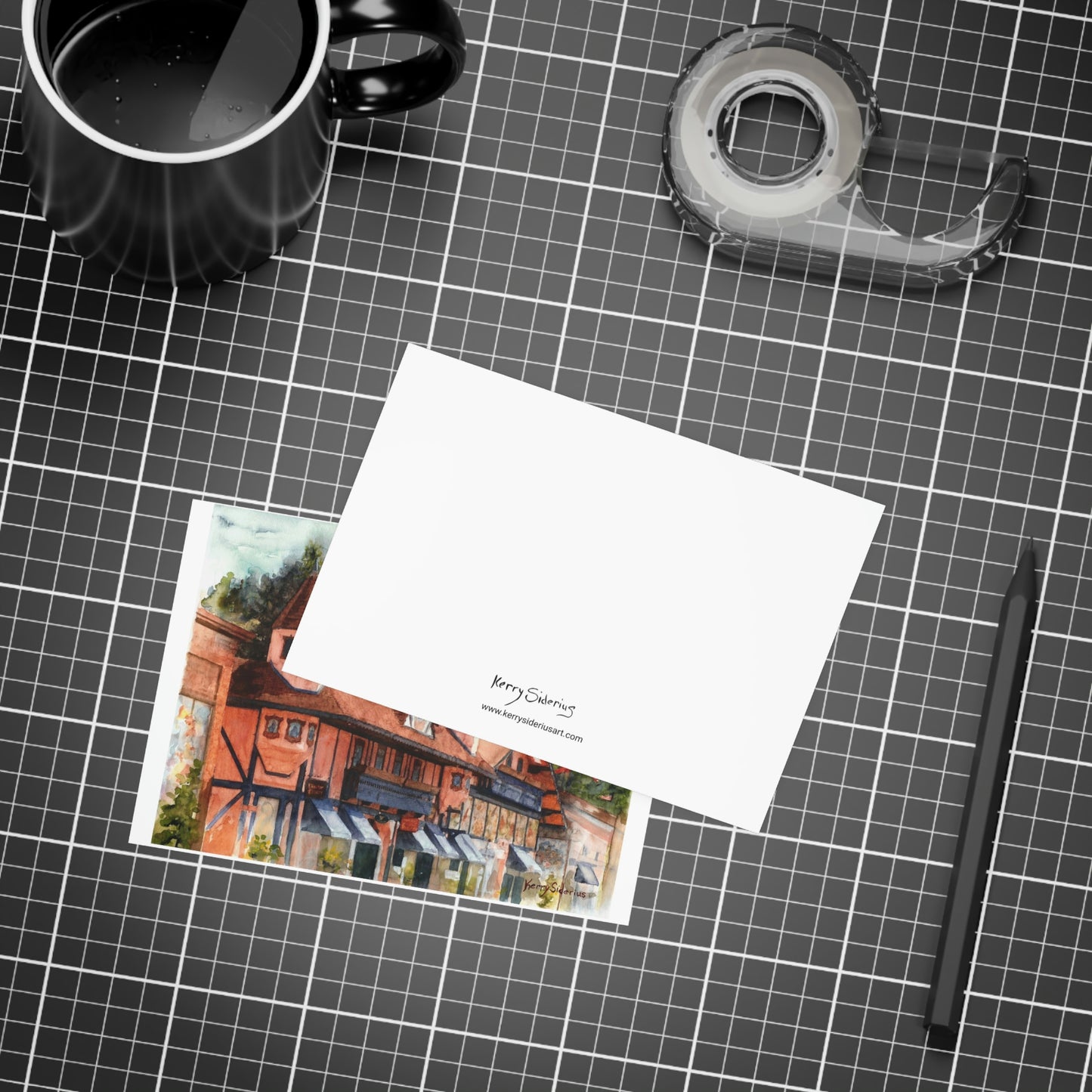 "Leavenworth Street" Greeting Cards (Envelopes Included) - Kerry Siderius Art