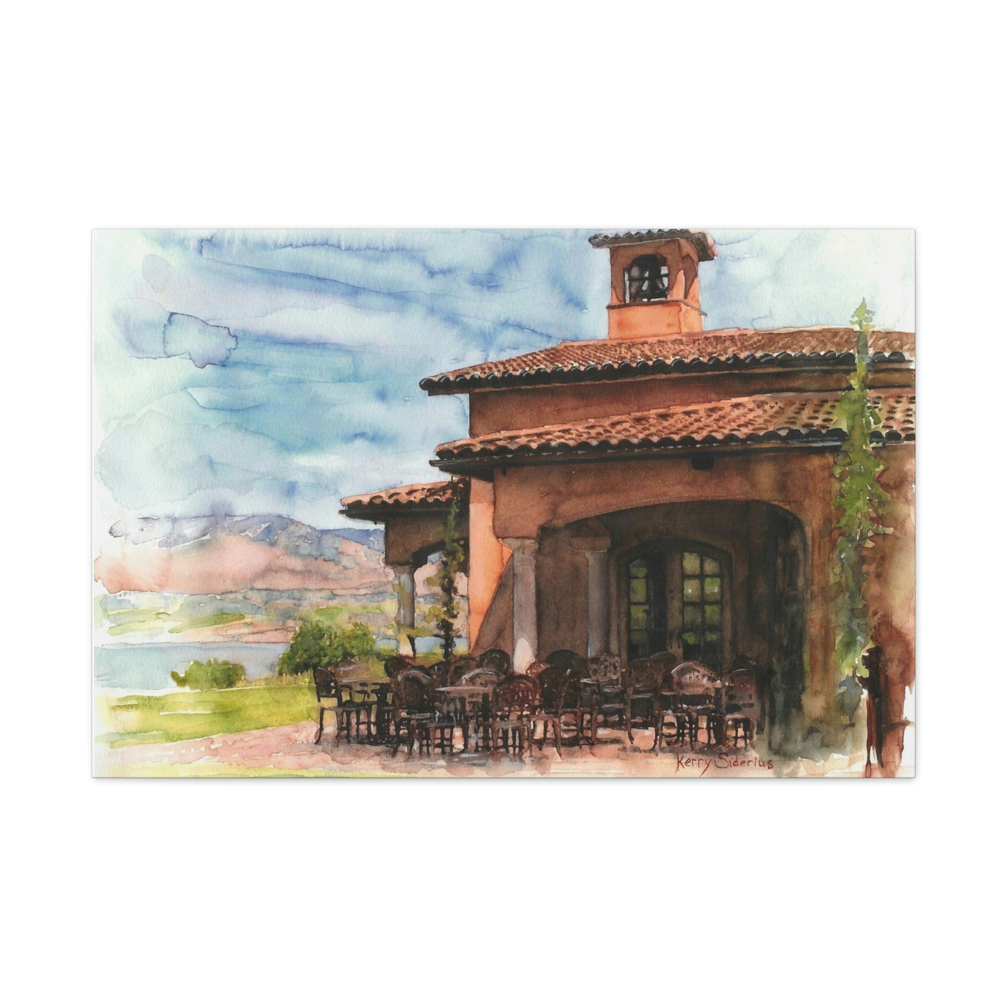 "Tsillan Cellars" Gallery-Wrapped Canvas - Kerry Siderius Art