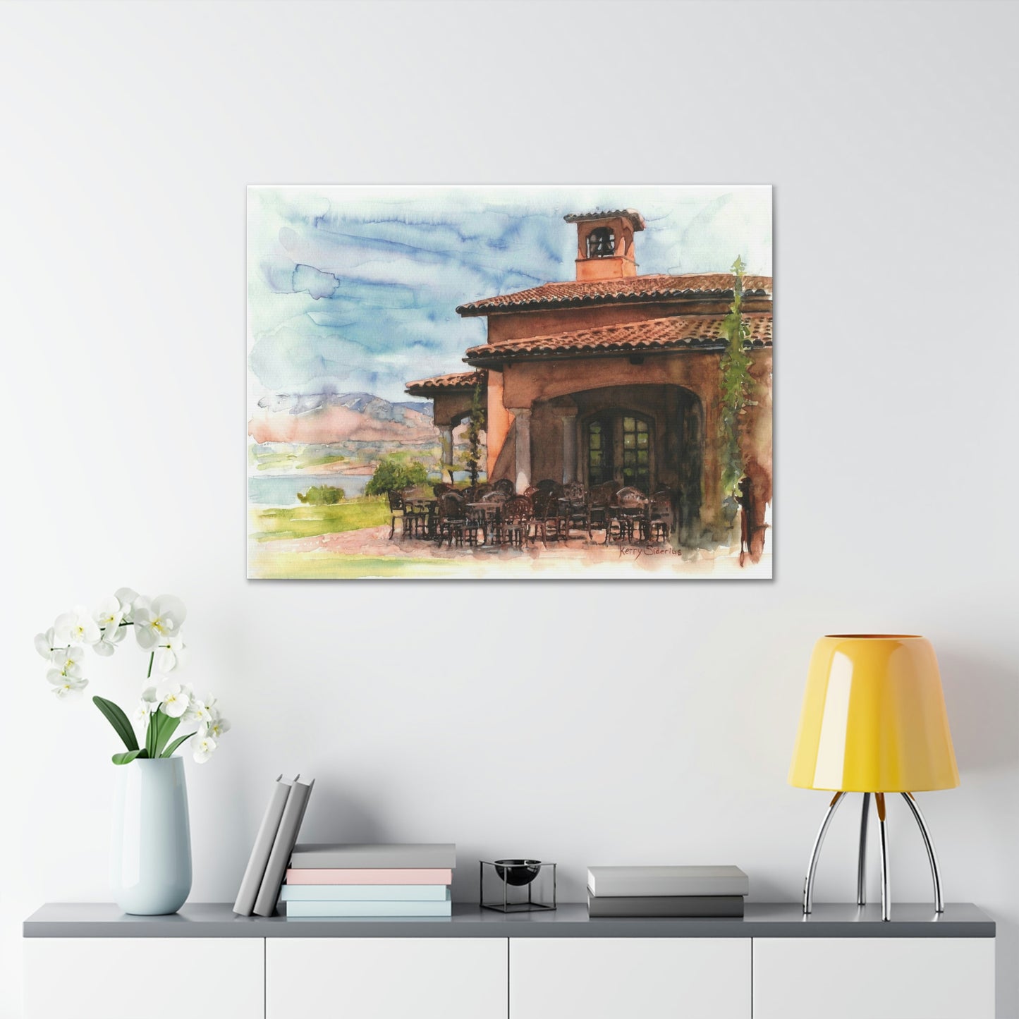 "Tsillan Cellars" Gallery-Wrapped Canvas - Kerry Siderius Art