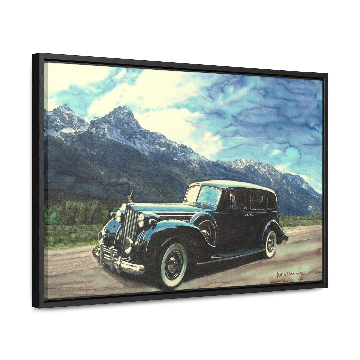 "Road Trip" Wood-Framed Canvas - Kerry Siderius Art
