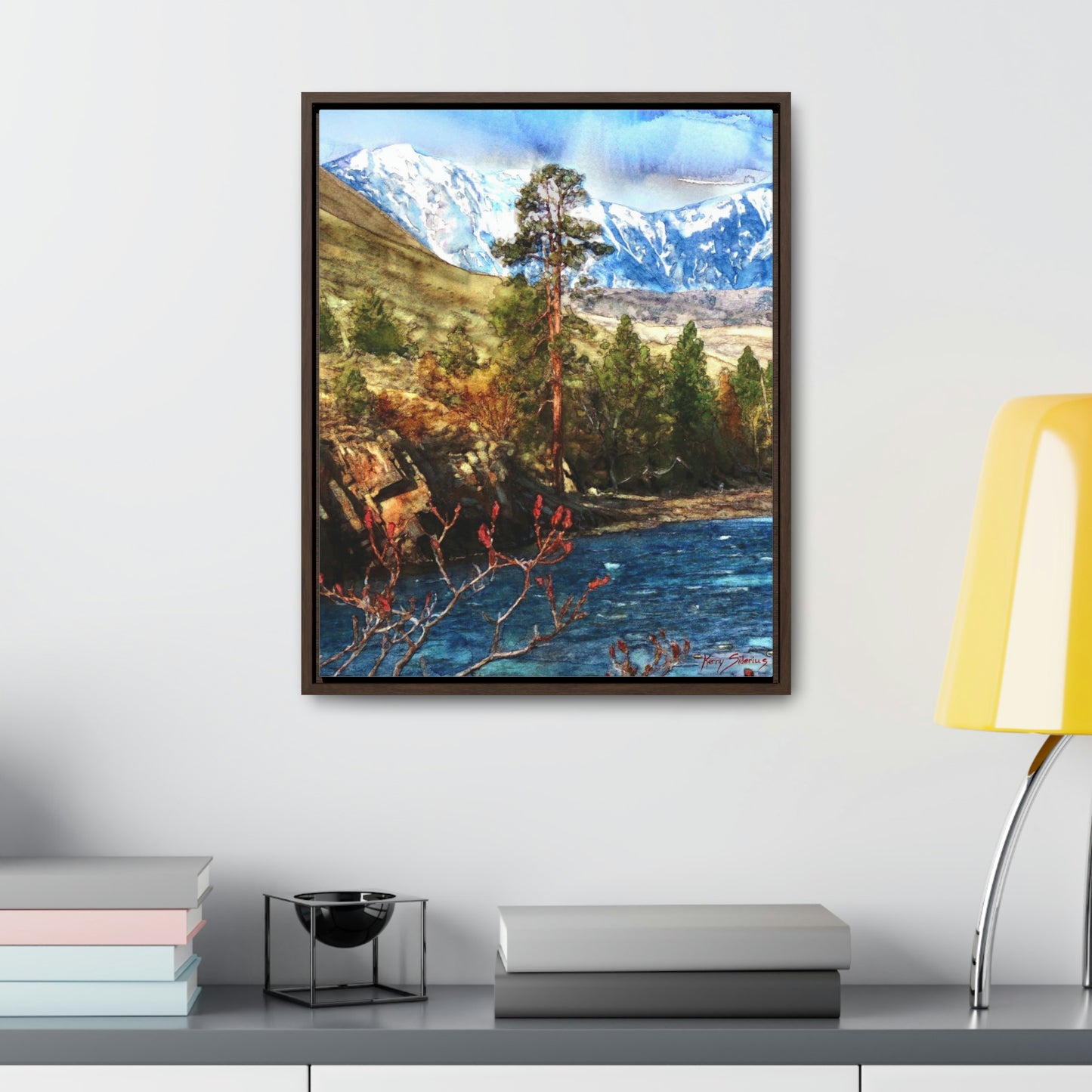 "If I Were A Tree" Gallery Wrapped Wood-Framed Canvas - Kerry Siderius Art