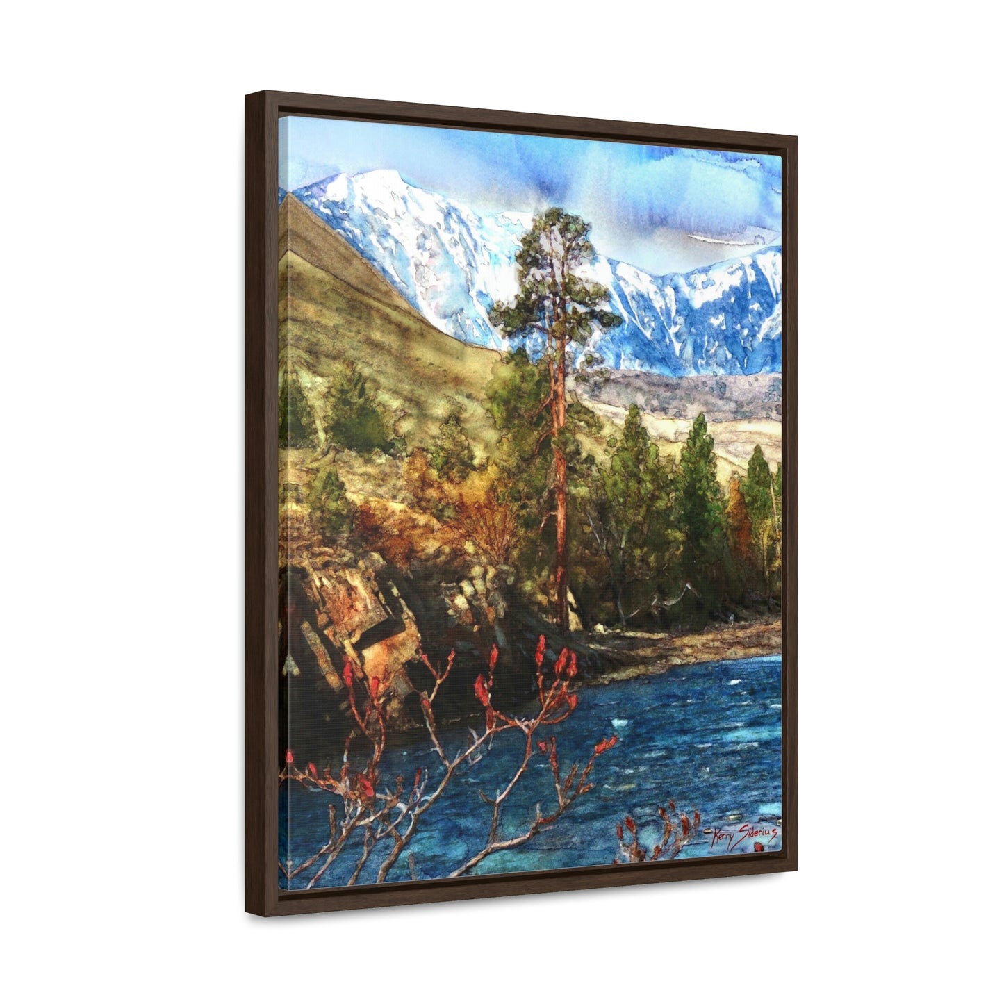 "If I Were A Tree" Gallery Wrapped Wood-Framed Canvas - Kerry Siderius Art