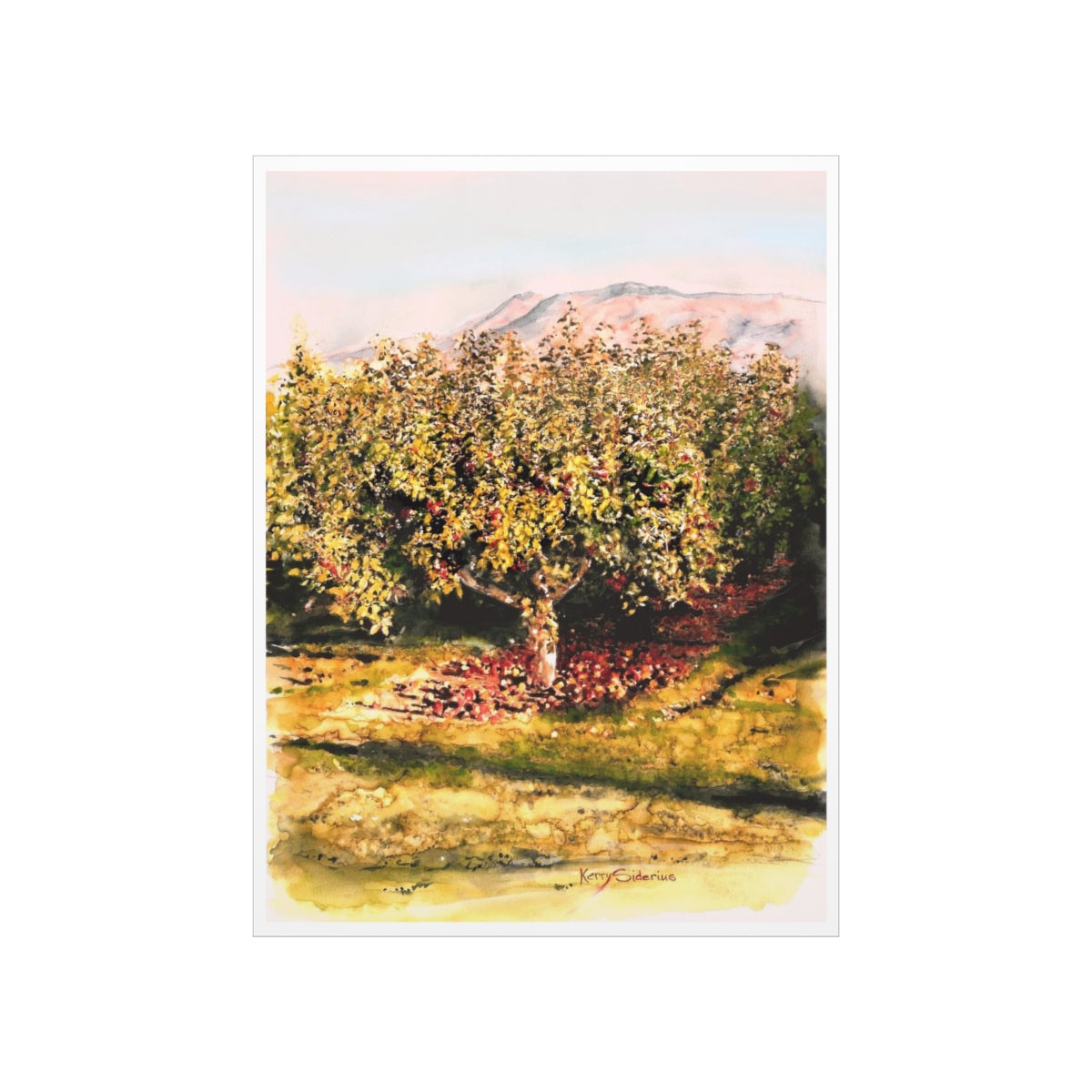 "Let Them Fall" Archival Poster 18x24 - Kerry Siderius Art