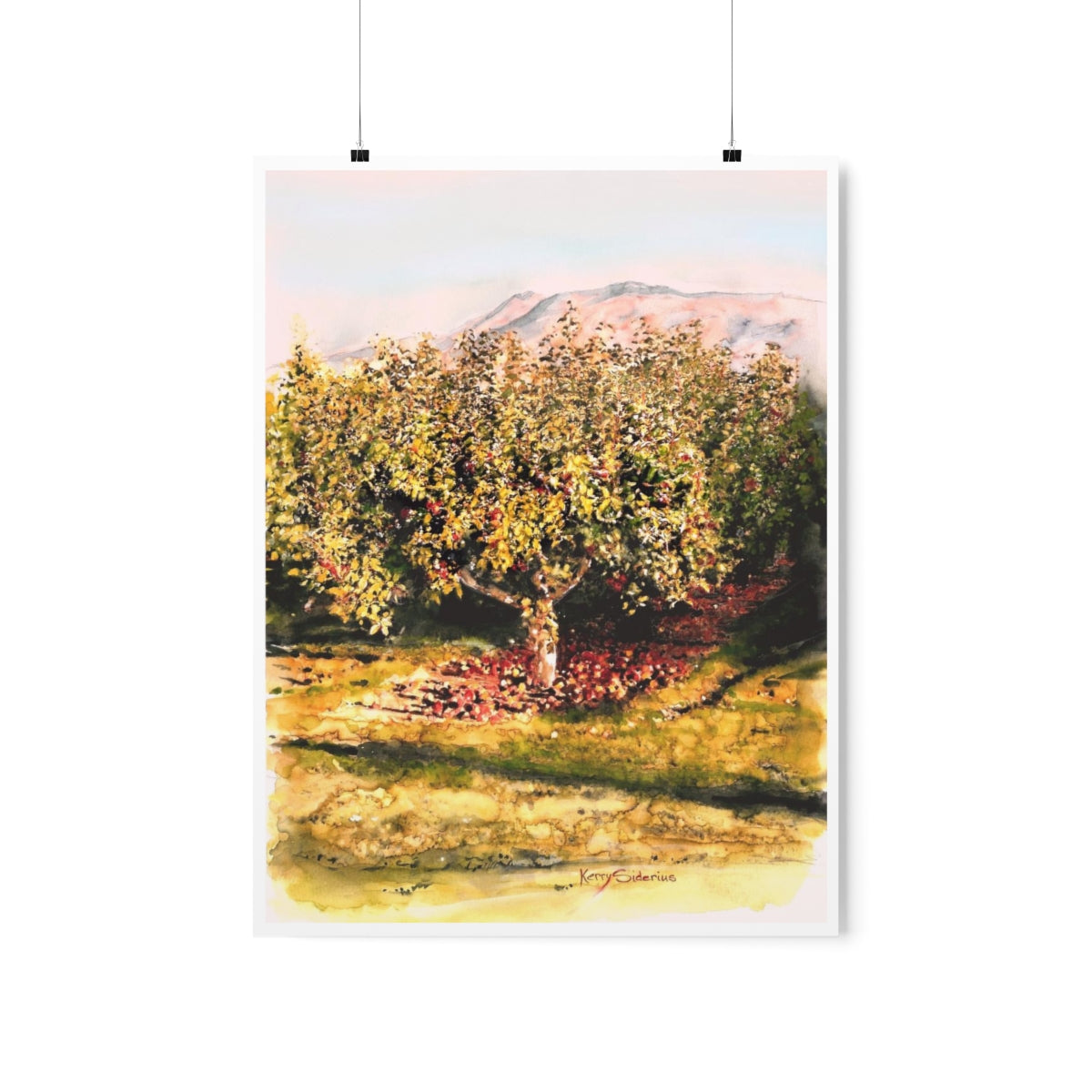 "Let Them Fall" Archival Poster 18x24 - Kerry Siderius Art