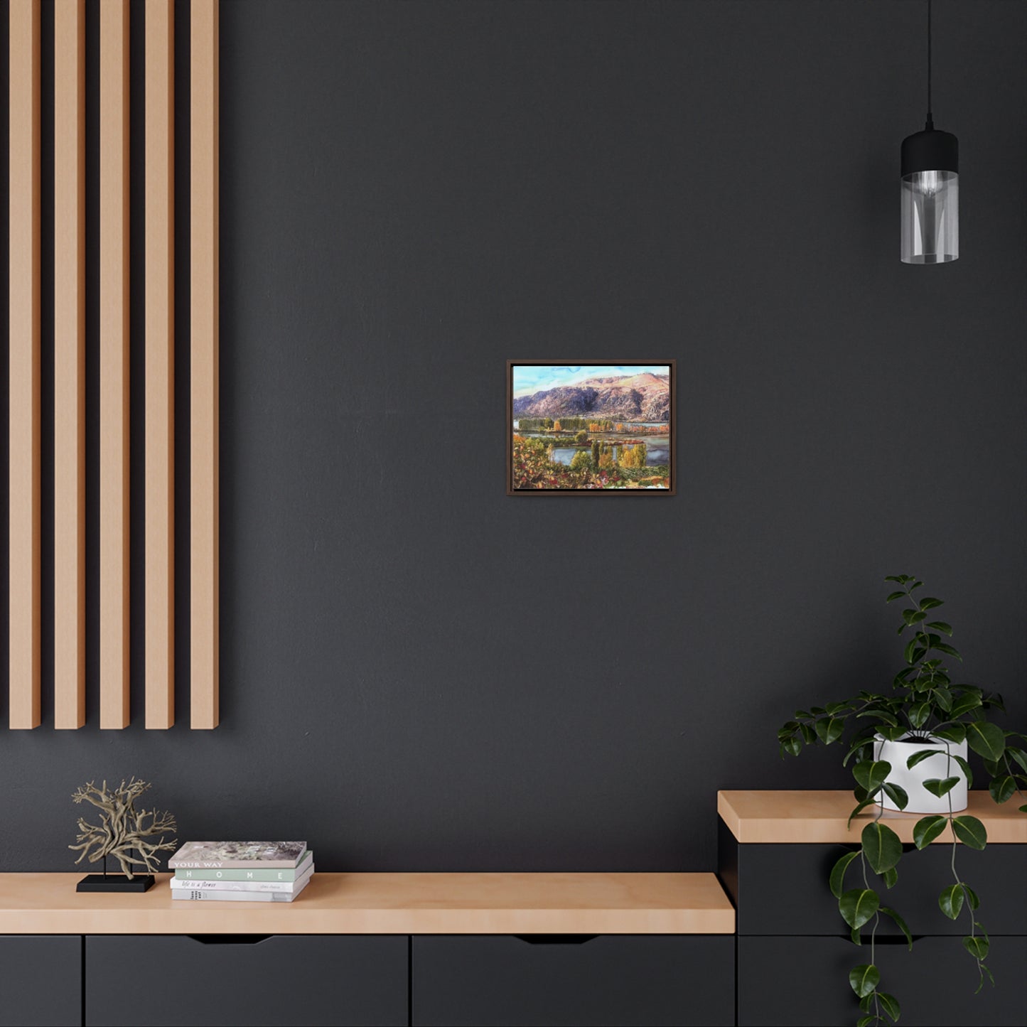 "Daroga Park" Gallery Wrapped Wood-Framed Canvas - Kerry Siderius Art