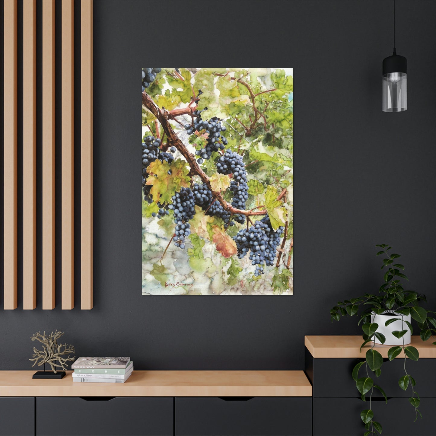 "Walking Through The Vines" Gallery Wrapped Canvas - Kerry Siderius Art