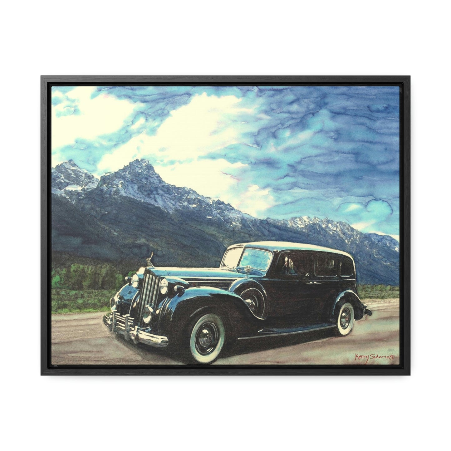 "Road Trip" Wood-Framed Canvas - Kerry Siderius Art