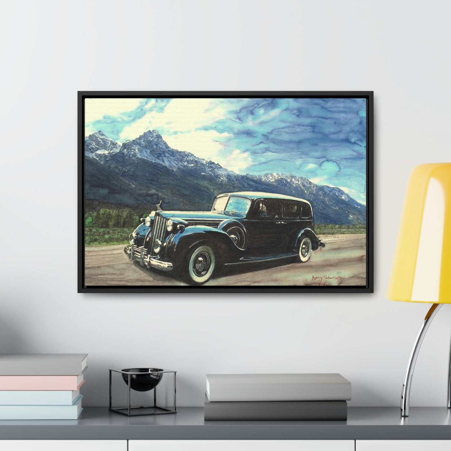"Road Trip" Wood-Framed Canvas - Kerry Siderius Art