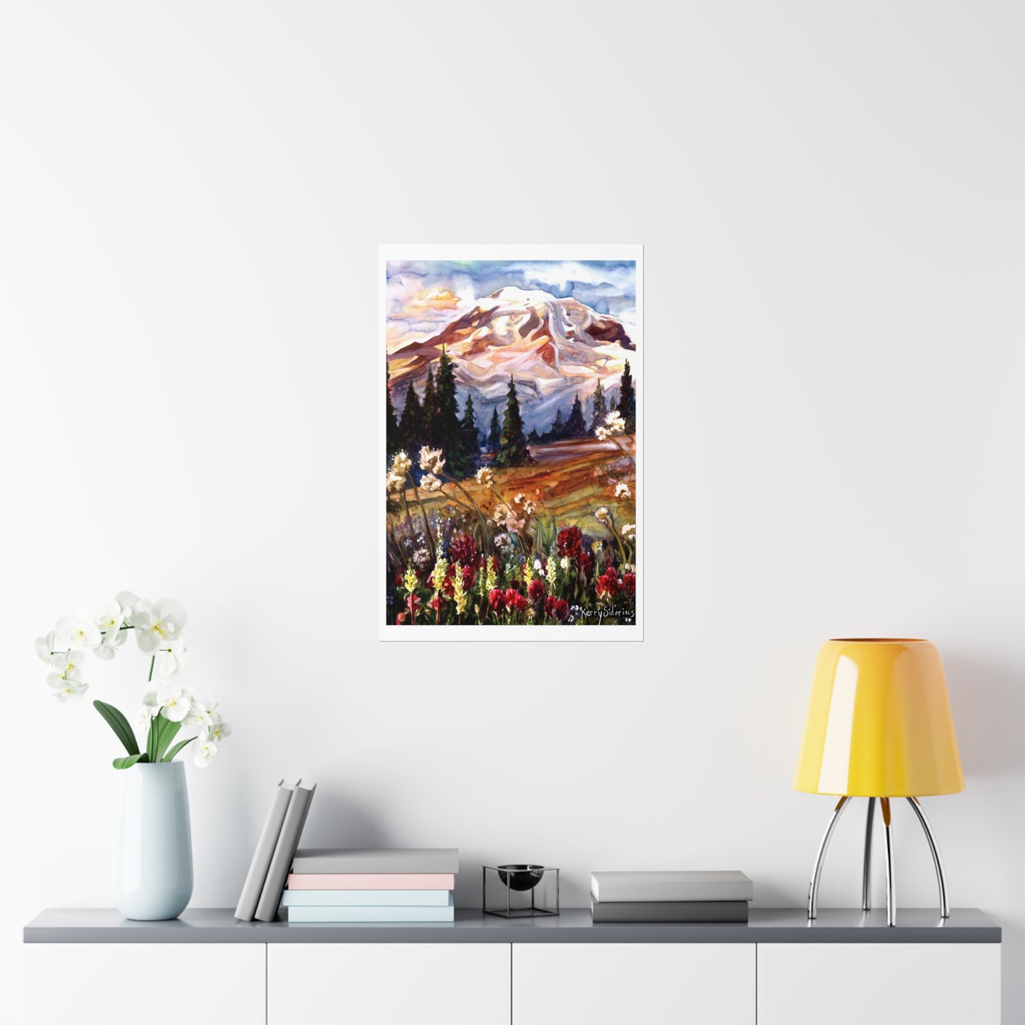 "Rainier" Premium Poster Print - Kerry Siderius Art