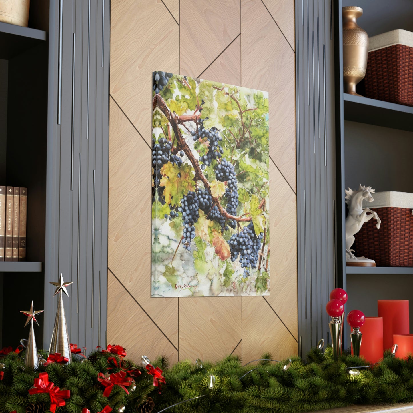 "Walking Through The Vines" Gallery Wrapped Canvas - Kerry Siderius Art