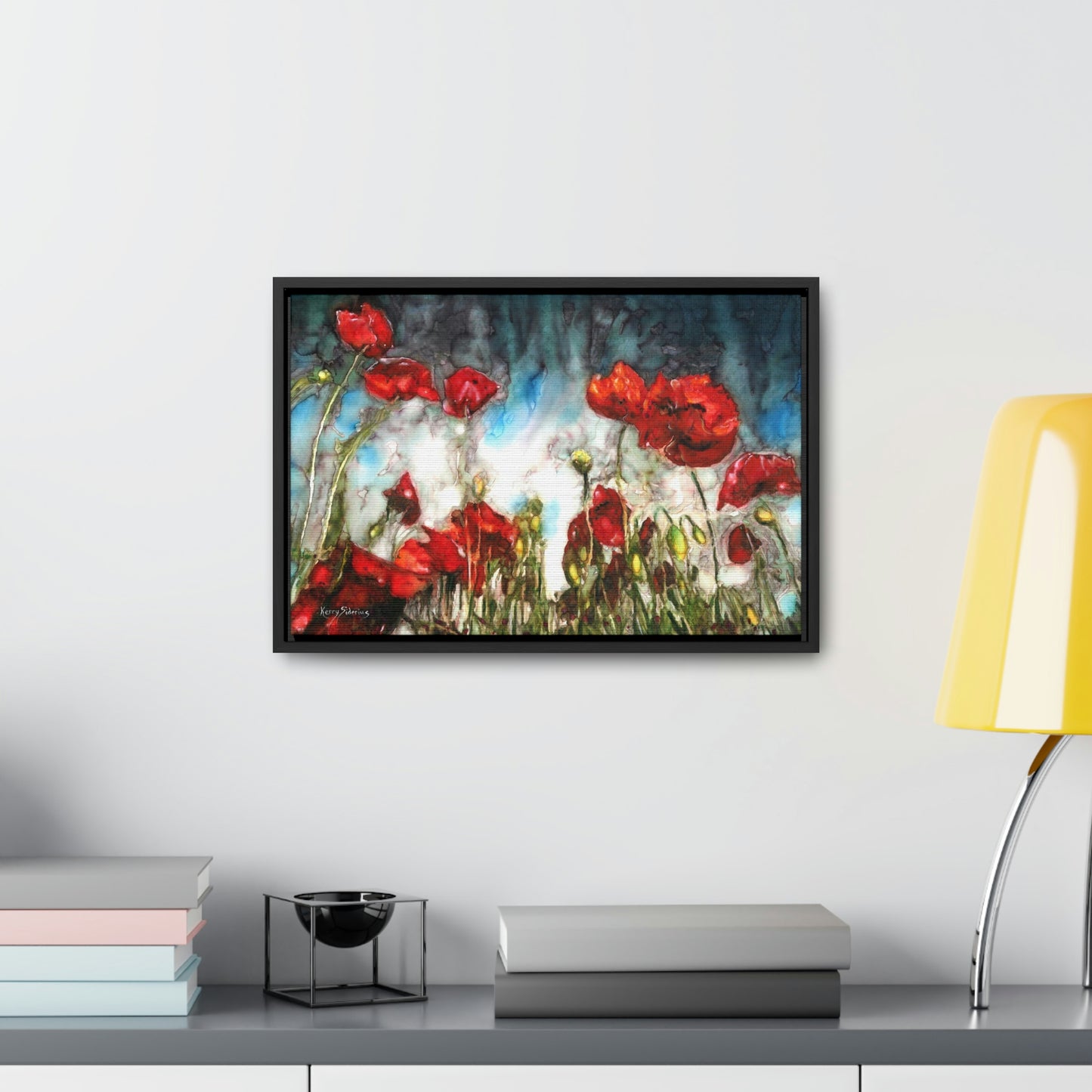 "Wake Up Dorothy" Wood-Framed Wrapped Canvas - Kerry Siderius Art