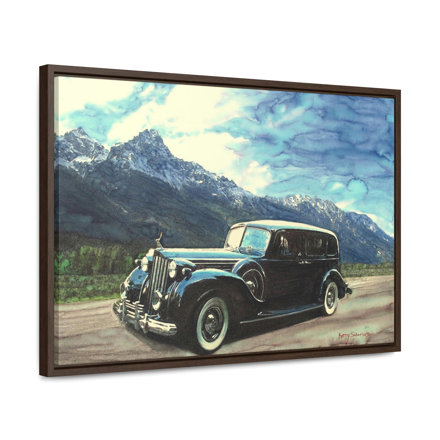 "Road Trip" Wood-Framed Canvas - Kerry Siderius Art