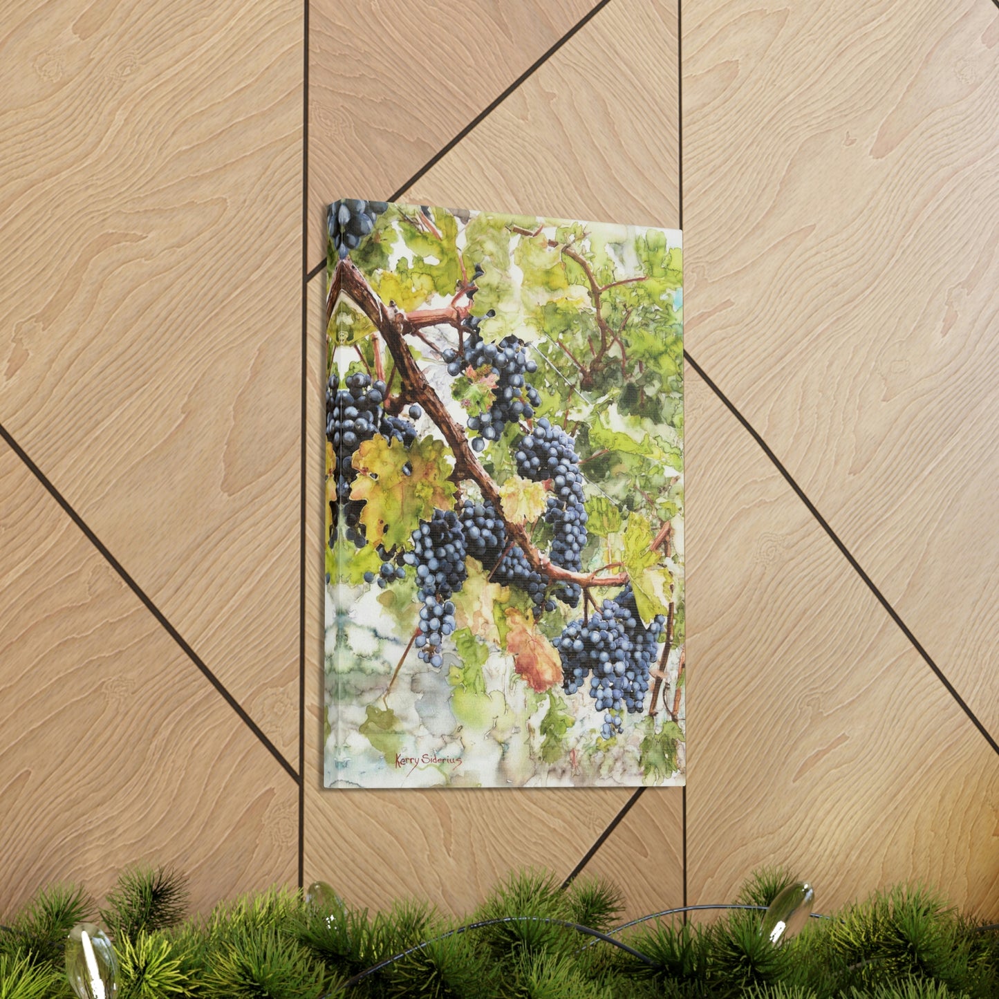 "Walking Through The Vines" Gallery Wrapped Canvas - Kerry Siderius Art
