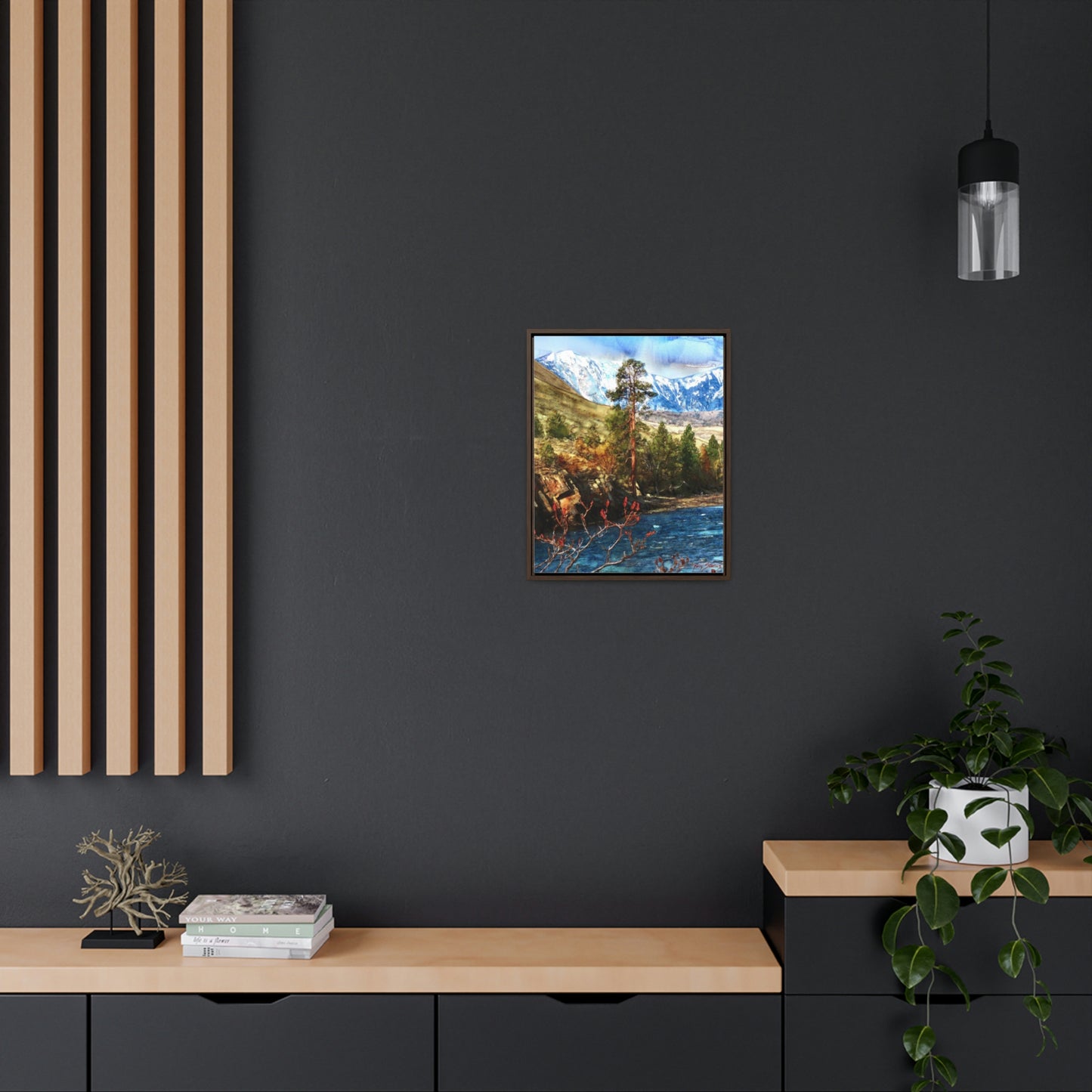 "If I Were A Tree" Gallery Wrapped Wood-Framed Canvas - Kerry Siderius Art