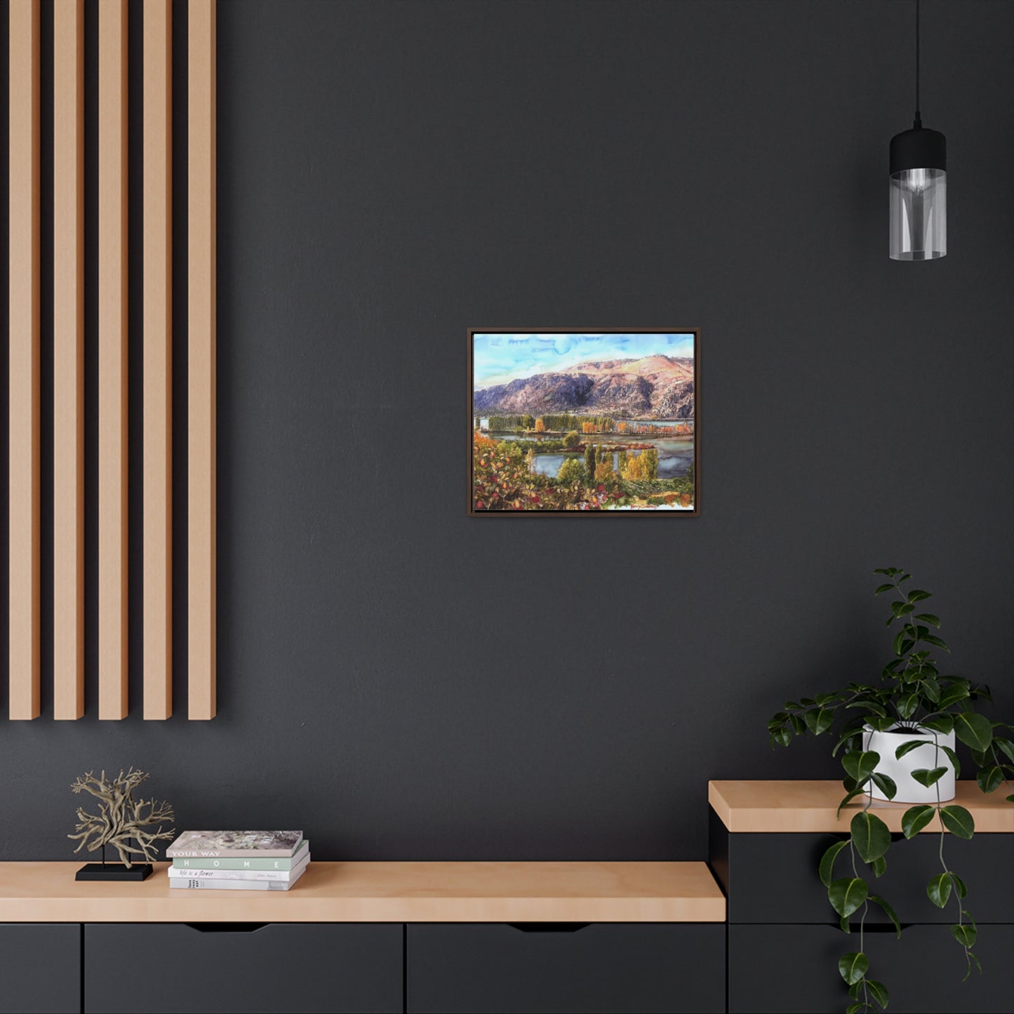 "Daroga Park" Gallery Wrapped Wood-Framed Canvas - Kerry Siderius Art