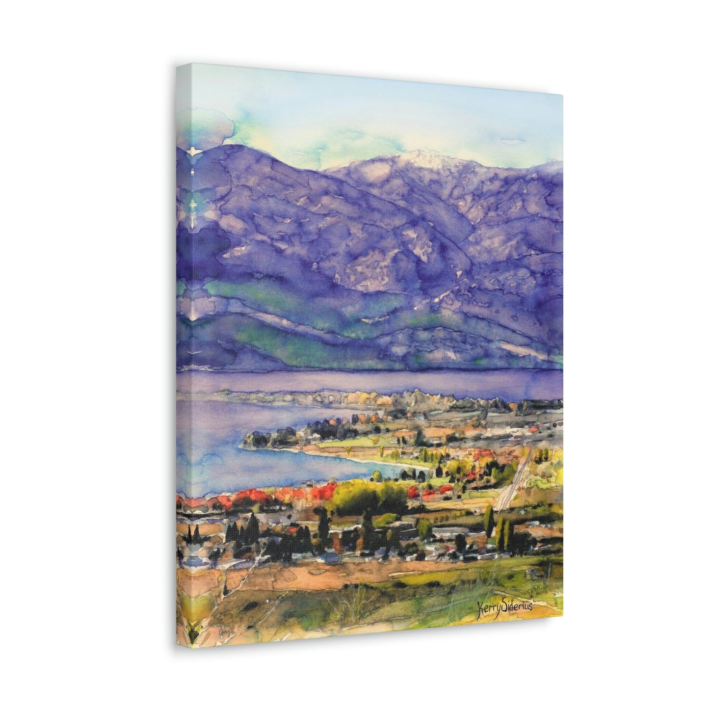 "Wapato Point, March" Gallery Wrapped Canvas - Kerry Siderius Art